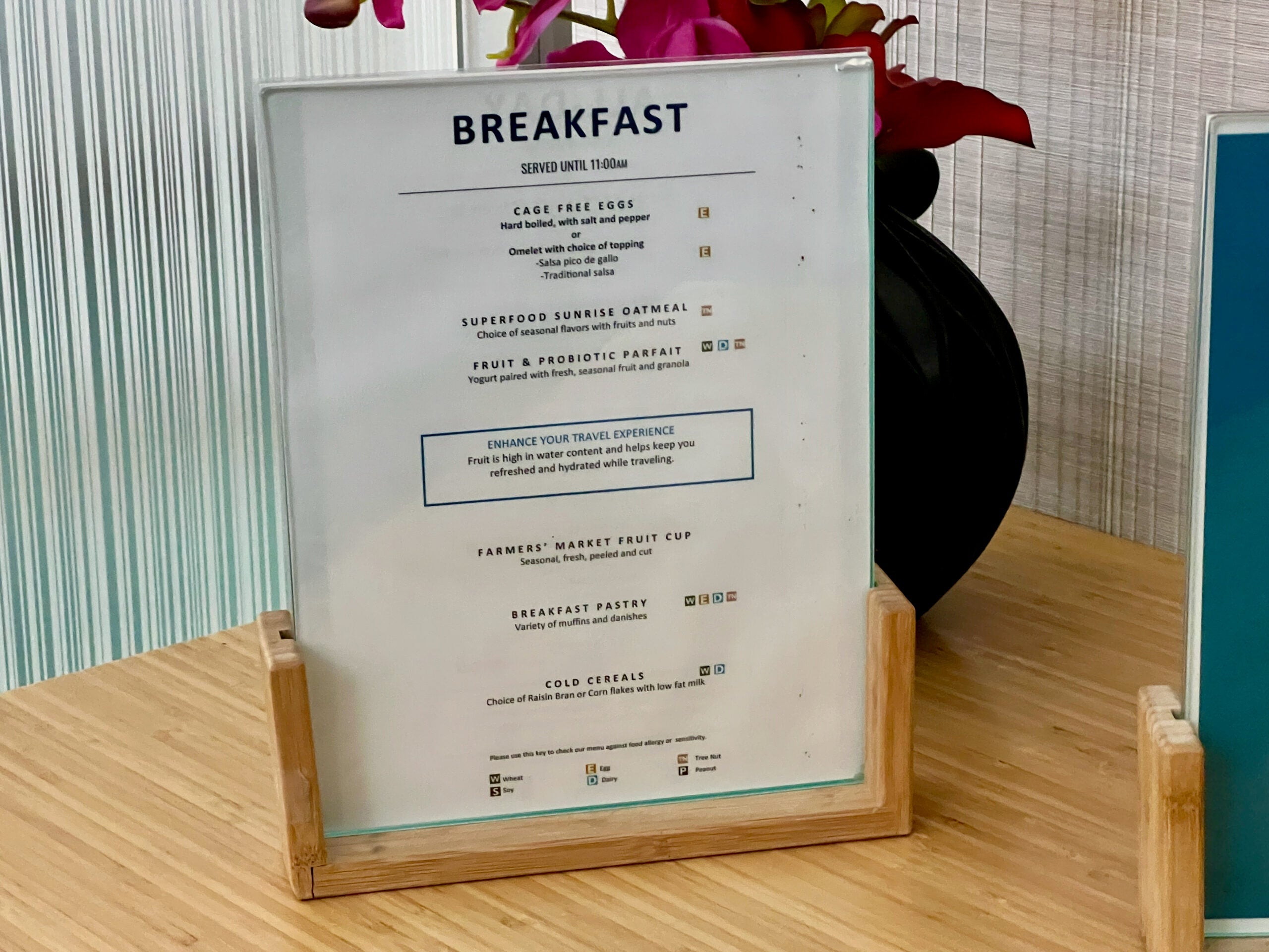 The Club DFW menu
