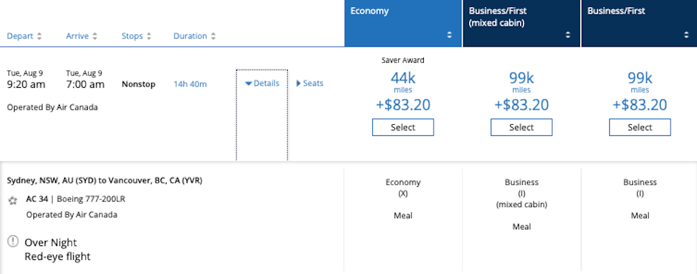 Award search on United