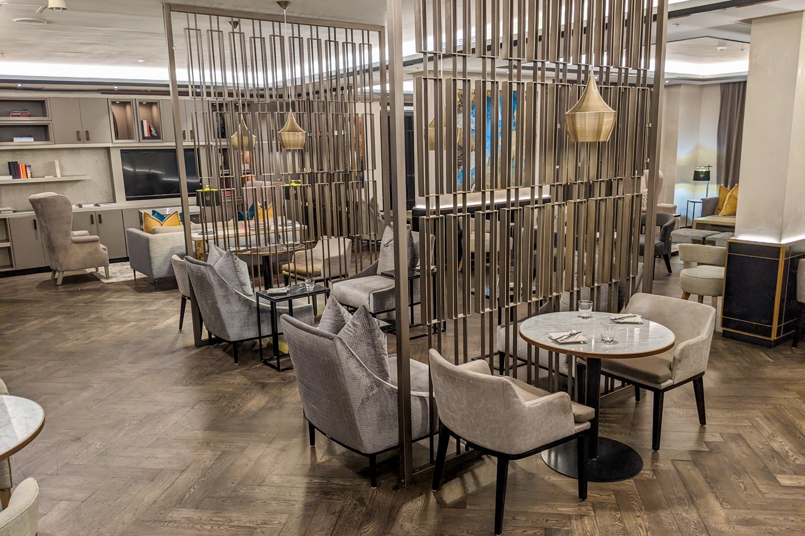 Club lounge at the Hyatt Regency Cape Town