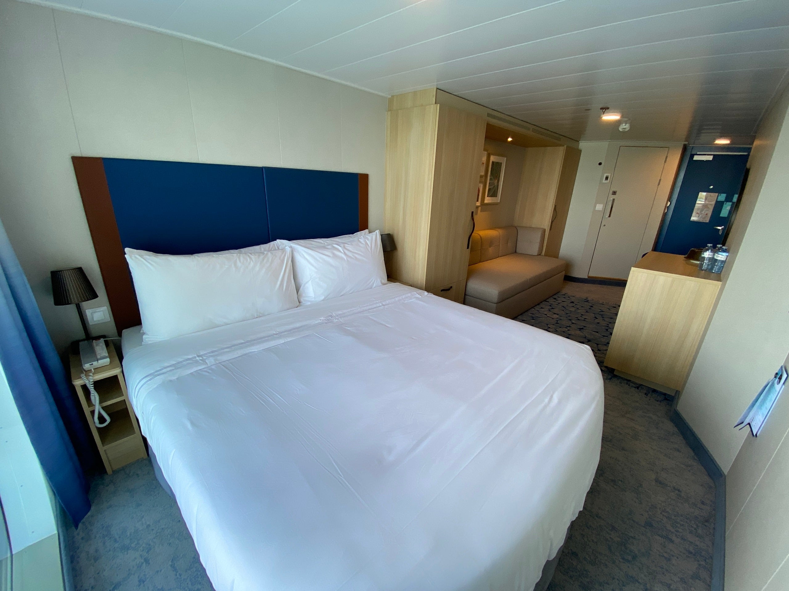 My balcony cabin on Royal Caribbean's Wonder of the Seas.