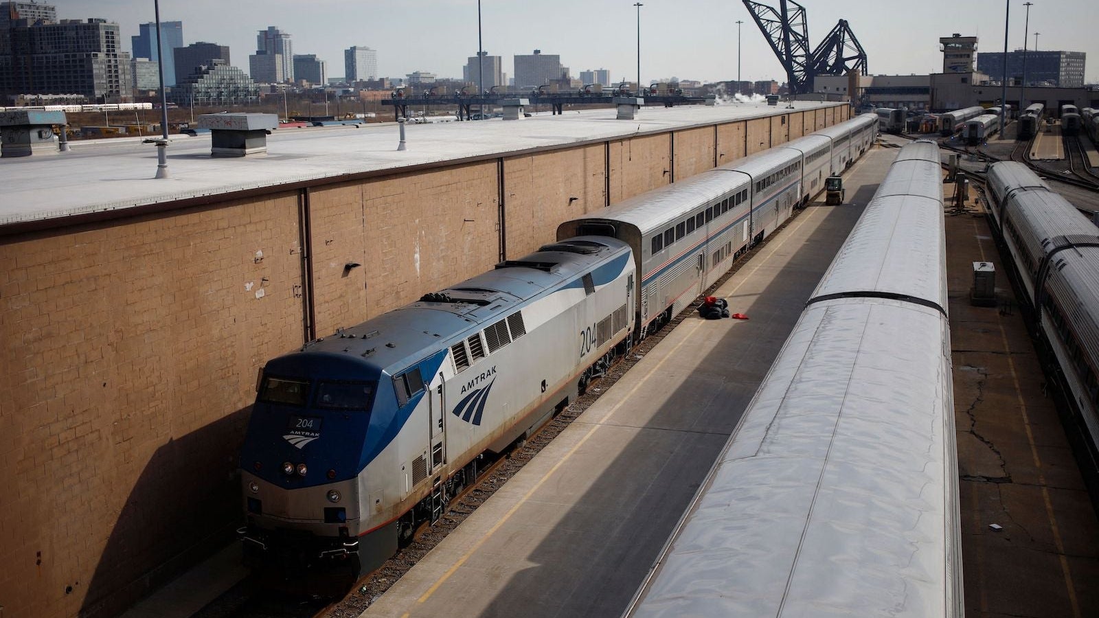 US-ECONOMY-TRANSPORT-AMTRAK-CHICAGO