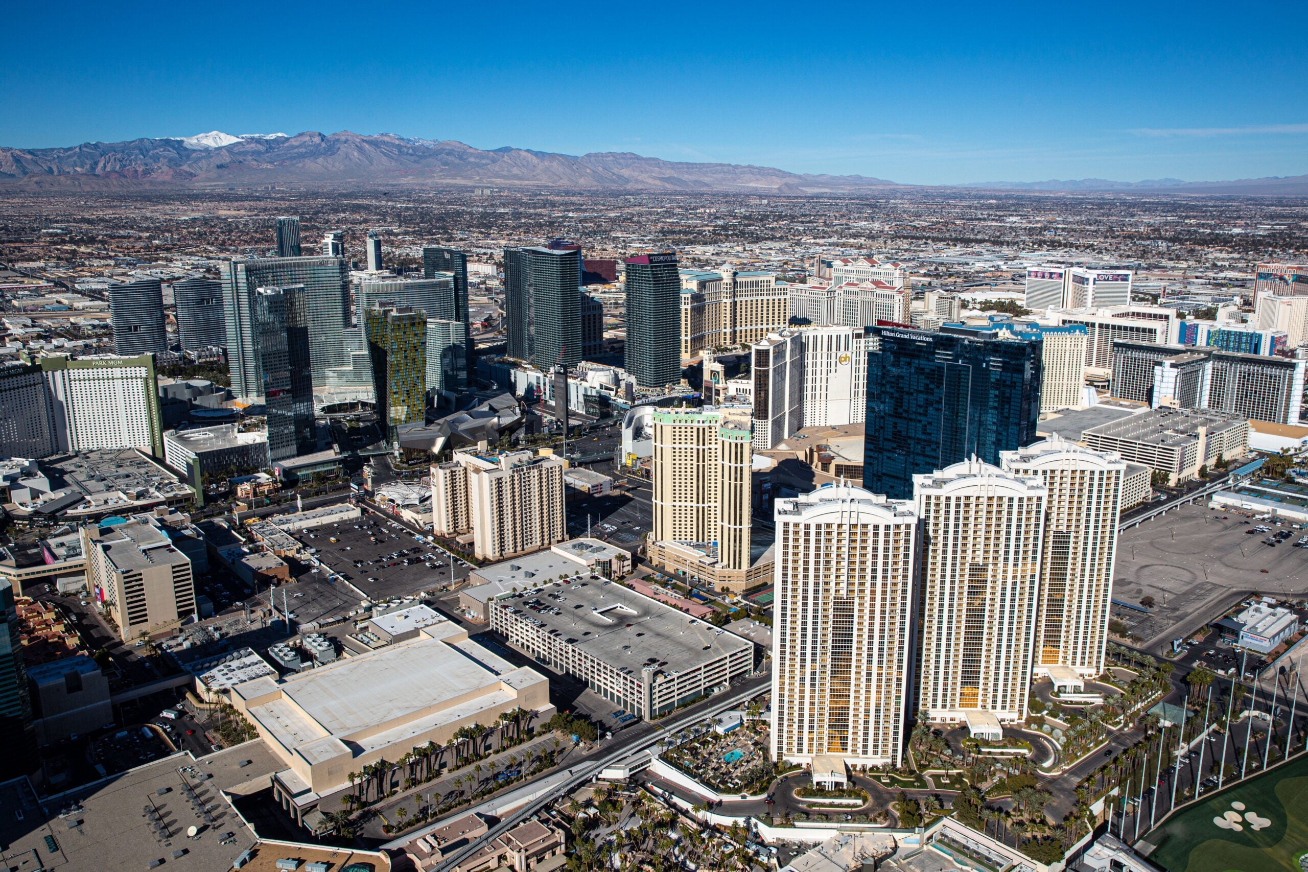 Aerial view of Marriott's Grand Chateau