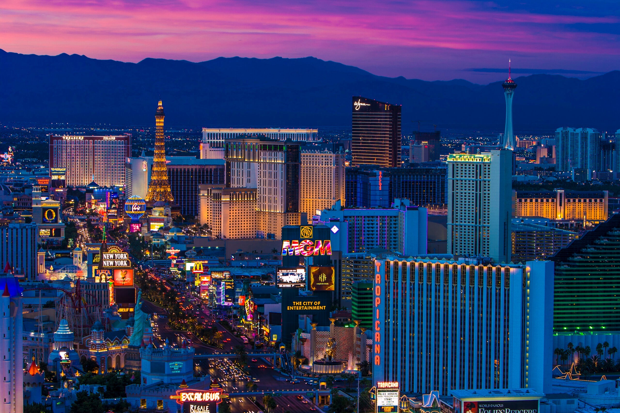 The Strip, Las Vegas, Nevada, USA