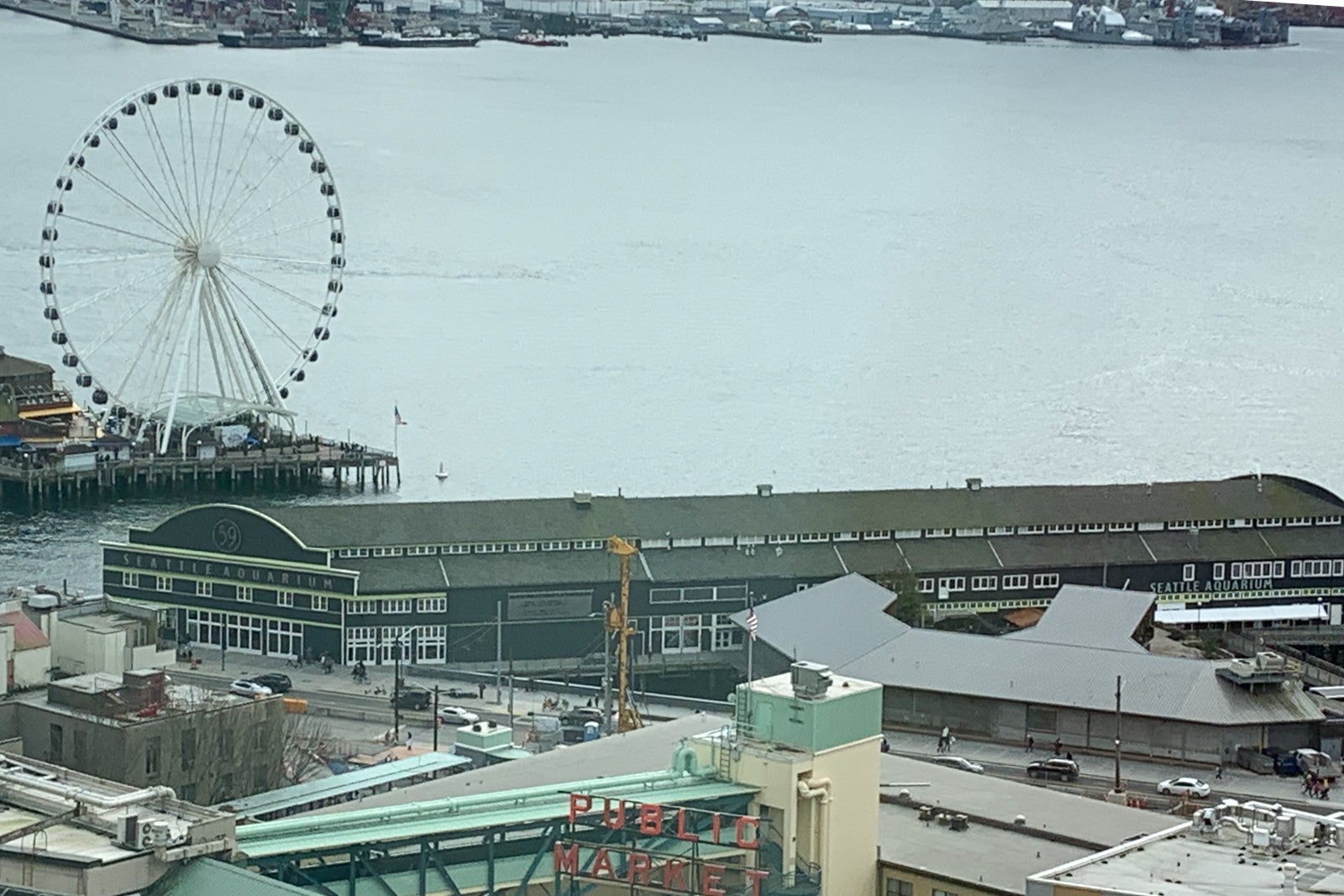 View from a room at the Thompson Seattle. (Photo by Clint Henderson/The Points Guy)