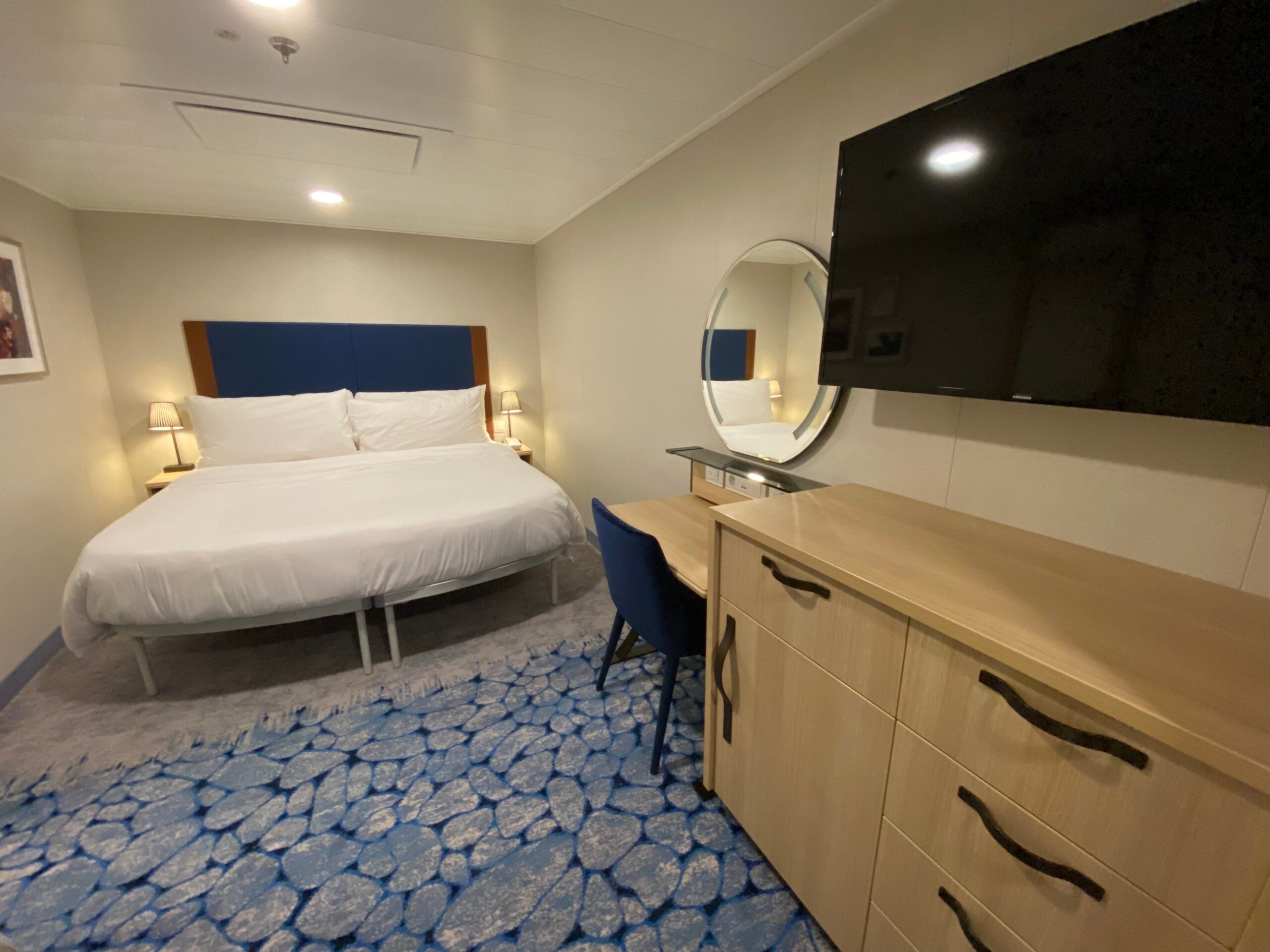 Wonder of the Seas inside cabin.