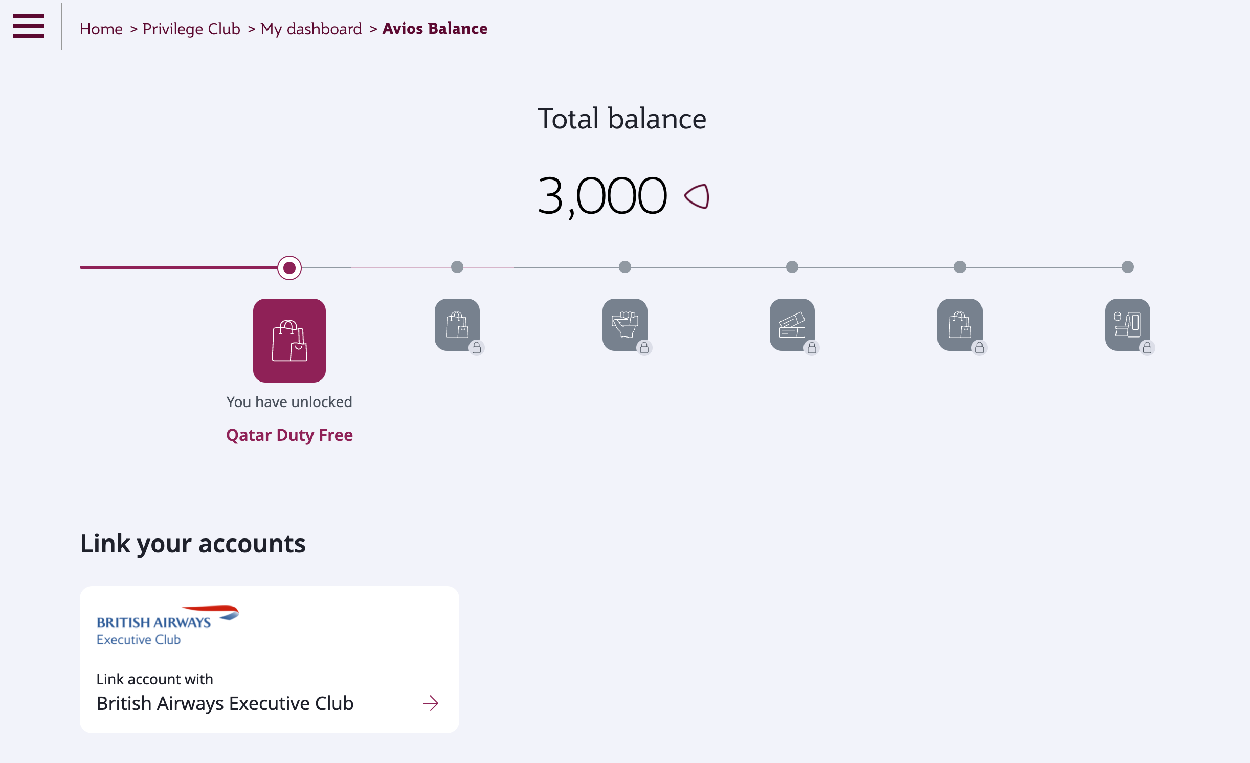 Linking Qatar and BA