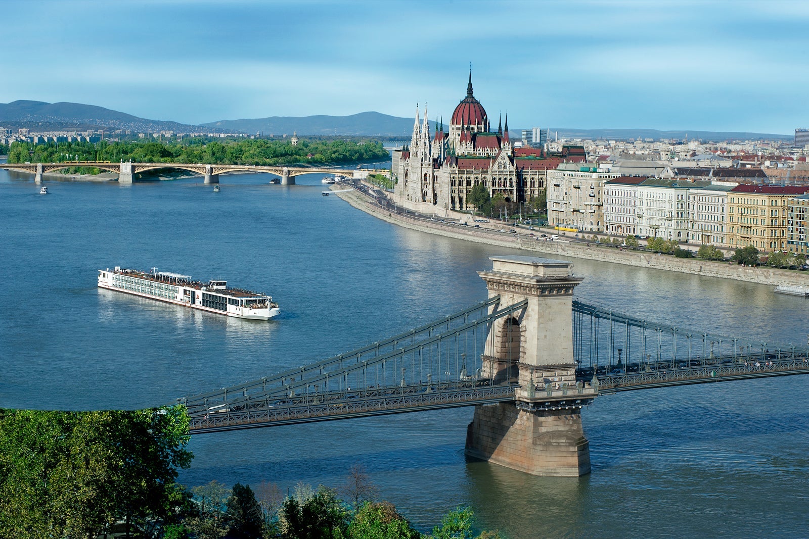 Viking Cruises Cruise Stock Viking Longship Budapest