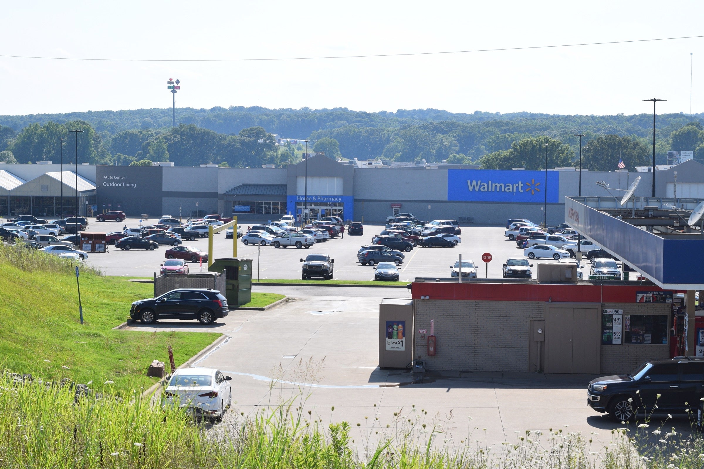 Walmart gas station