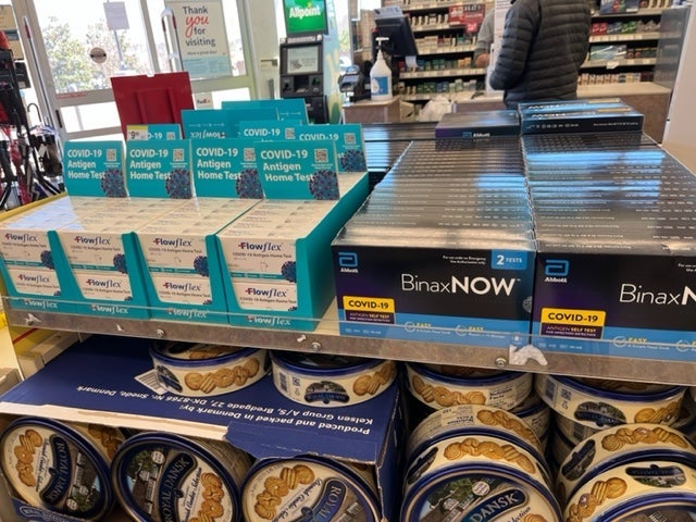 COVID tests at Walgreens