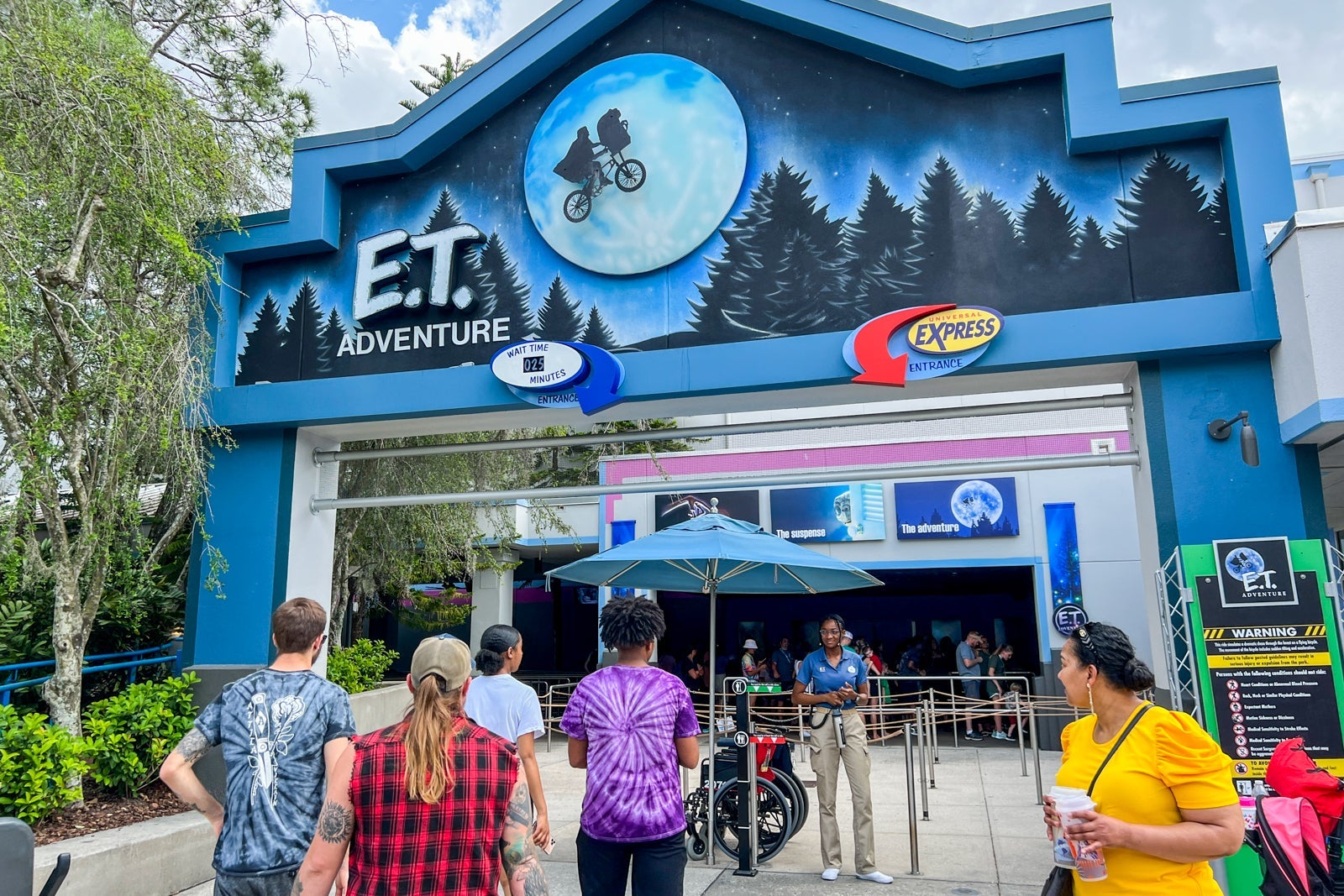 E.T. Adventure ride at Universal Orlando