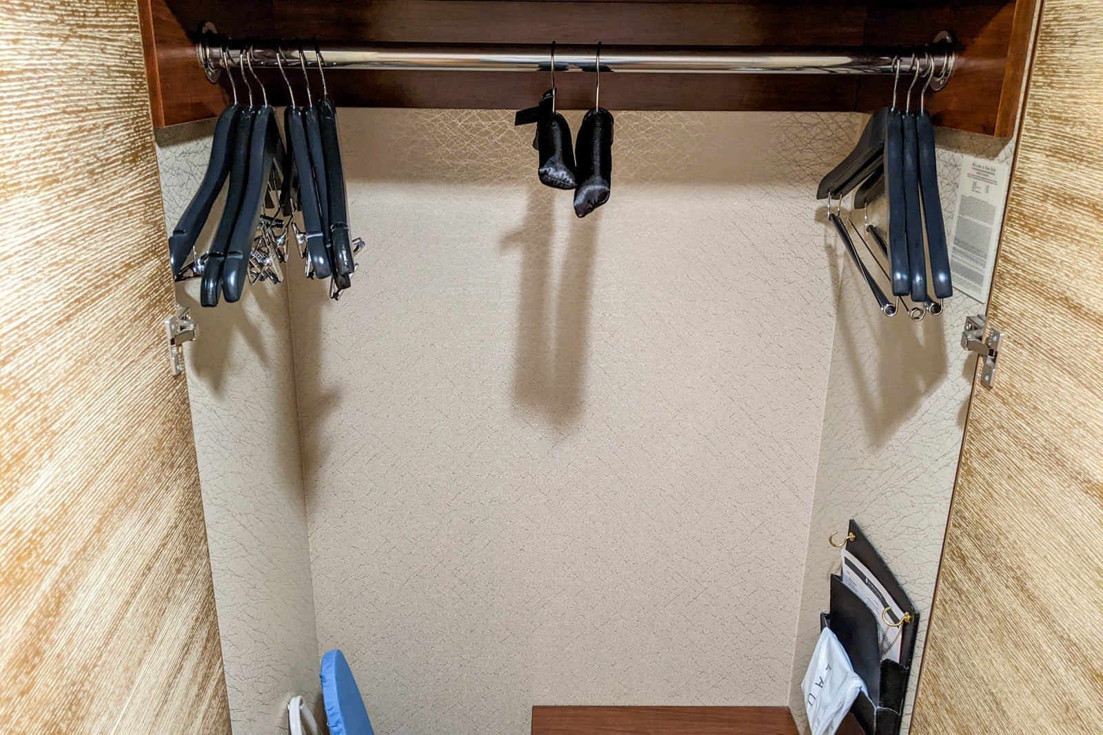 Closet in room at InterContinental New York Times Square