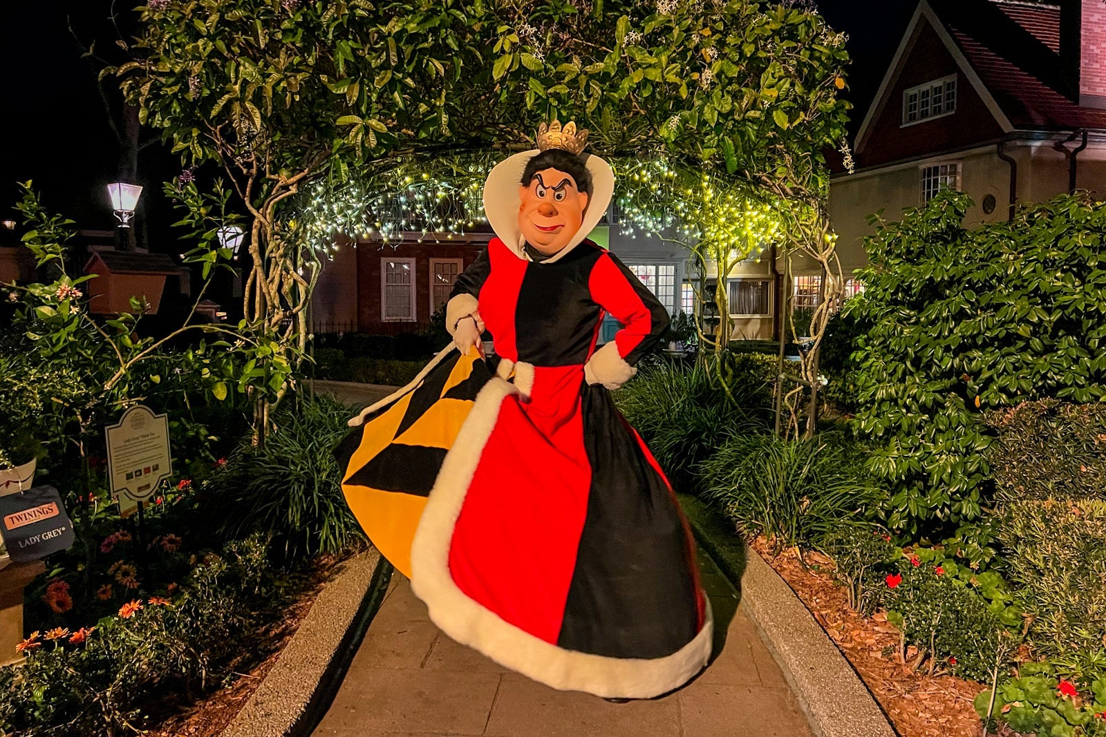 The Evil Queen at Disney World's Moonlight Magic