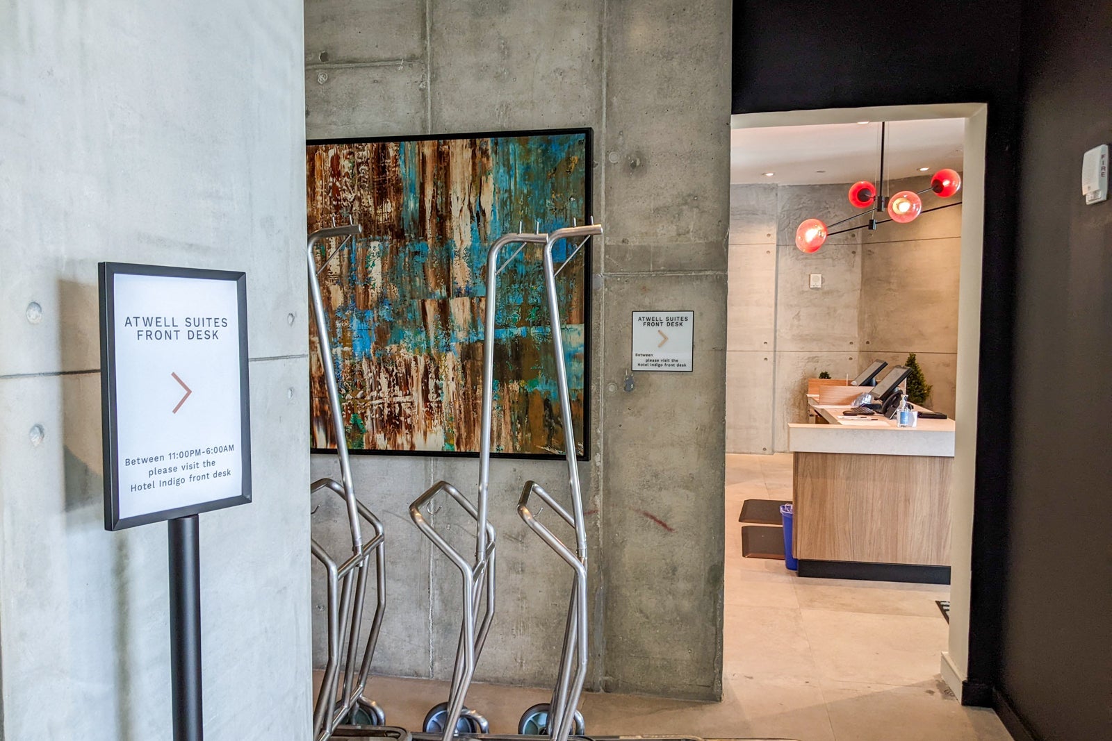 Atwell Suites Miami front desk