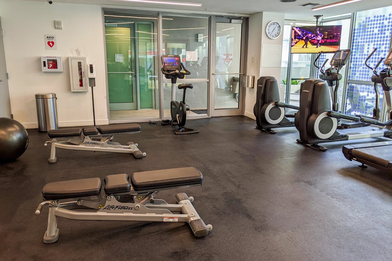 Hotel Indigo and Atwell Suites Miami gym