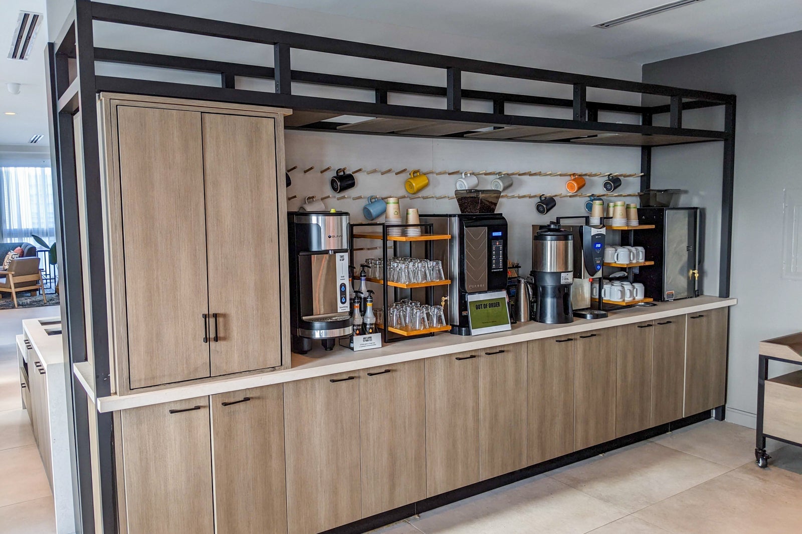 Drink area at Atwell Suites Miami