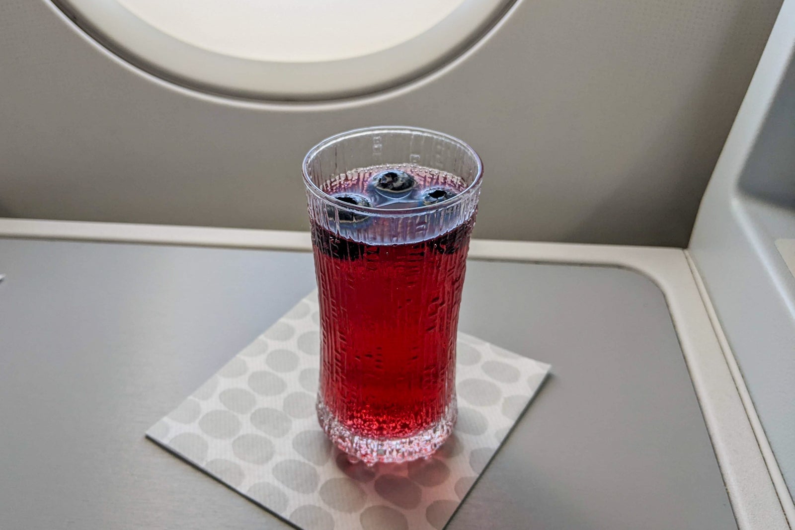 Finnair Blue Sky drink