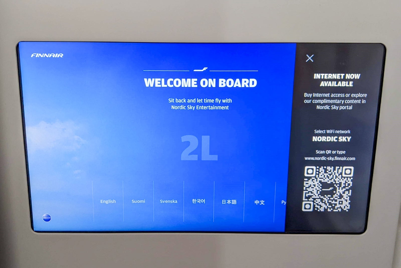 Finnair IFE