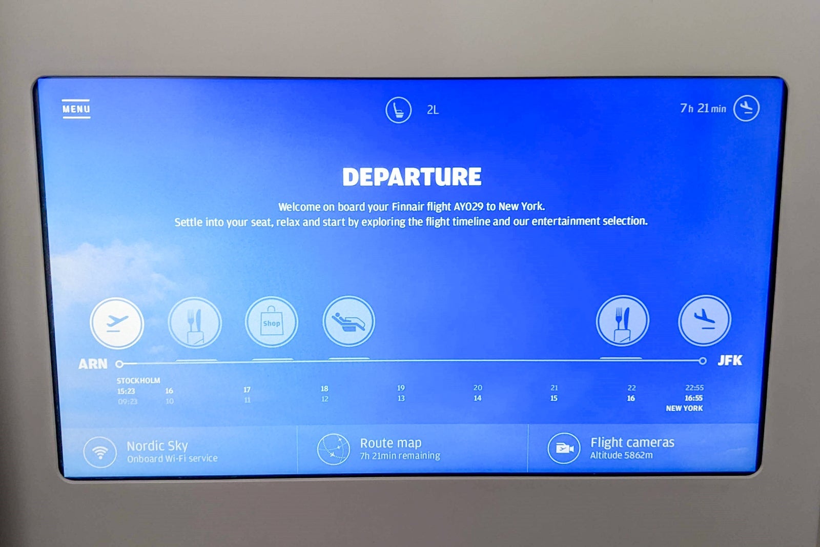Finnair IFE