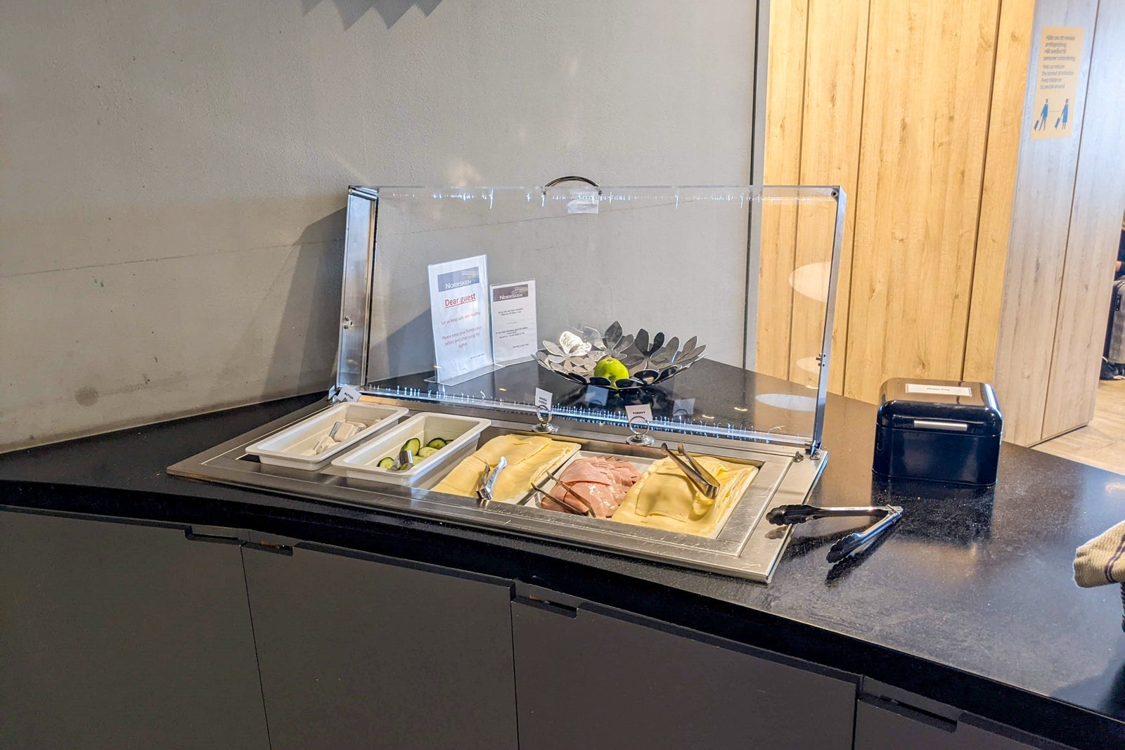 Dining at Norrsken lounge