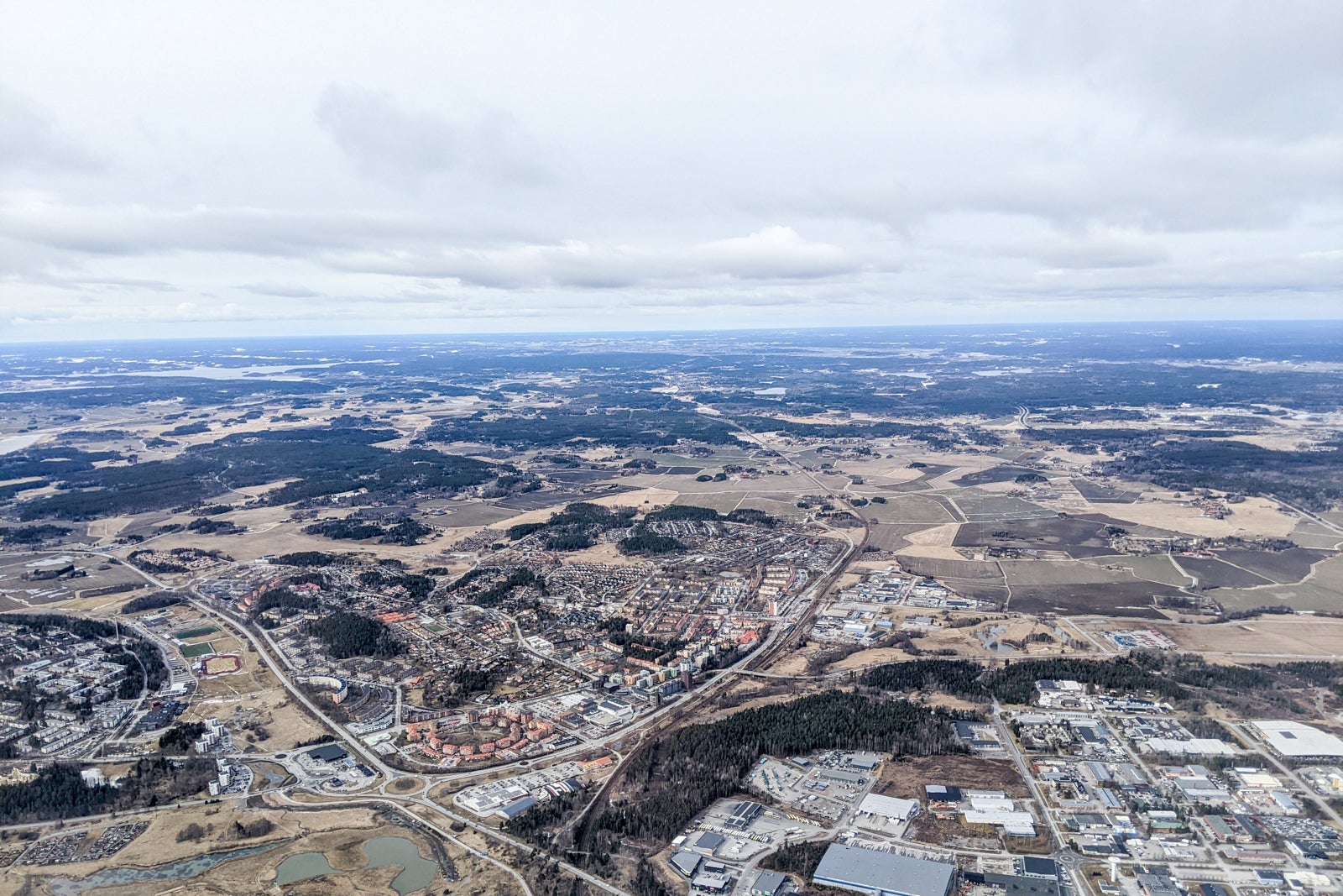 Views departing from Stockholm. (Photo by Katie Genter/The Points Guy)