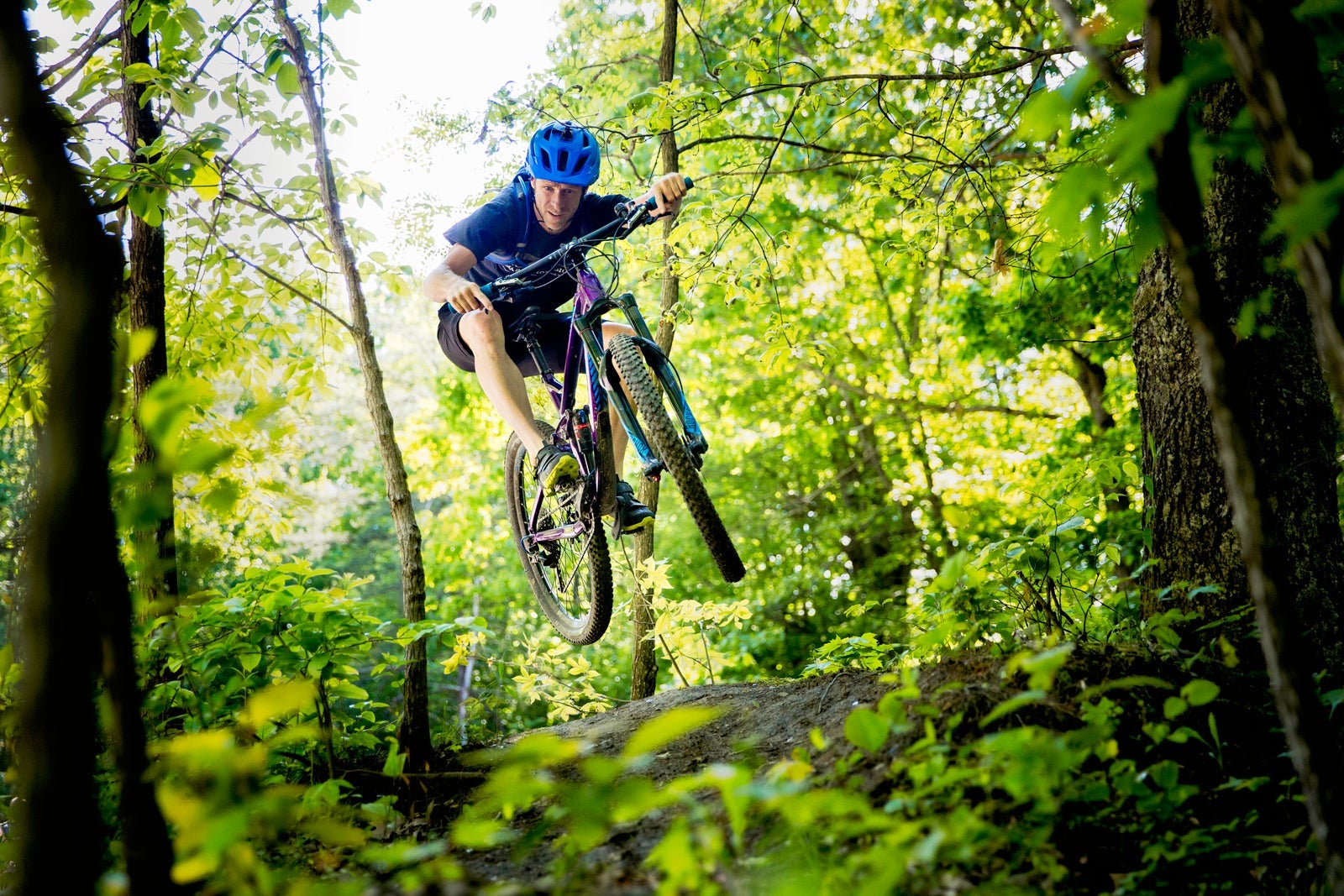 Mountain biking in the New River Gorge National Park and Preserve
