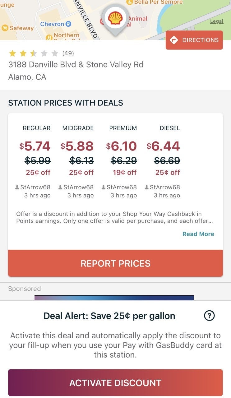 Gasbuddy deal