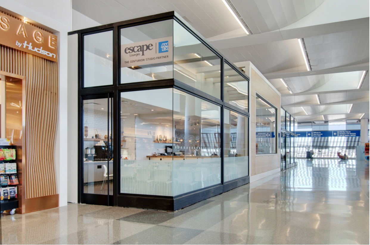 Escape Lounge at Phoenix Sky Harbor International Airport.