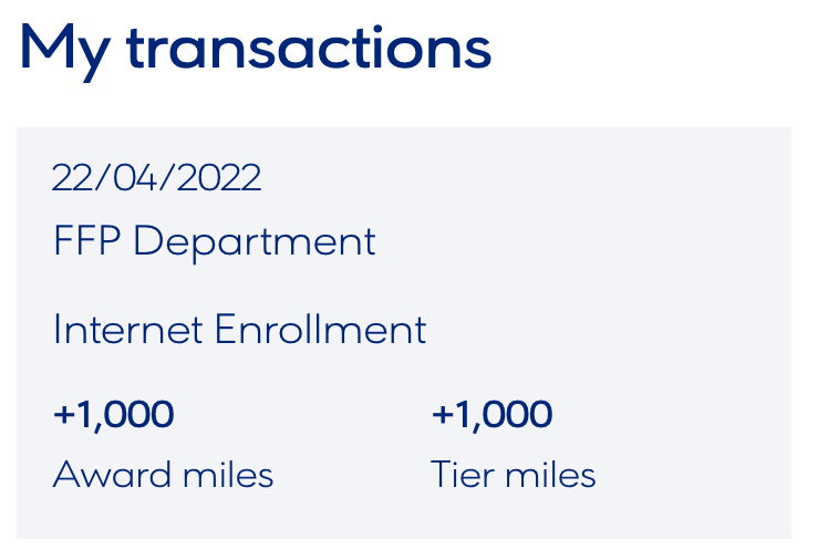 Welcome bonus to Aegean