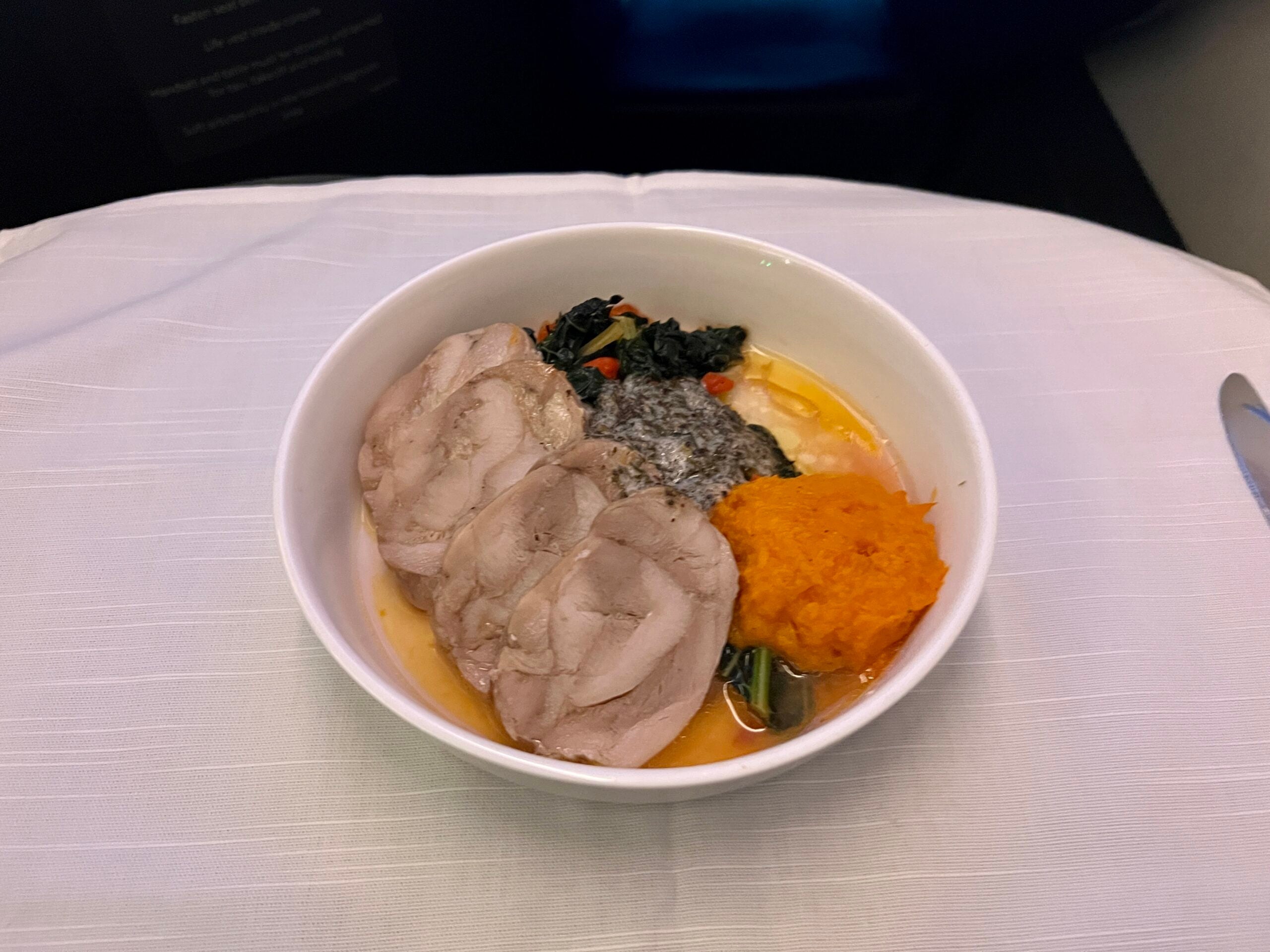 Sous vide chicken in Delta One