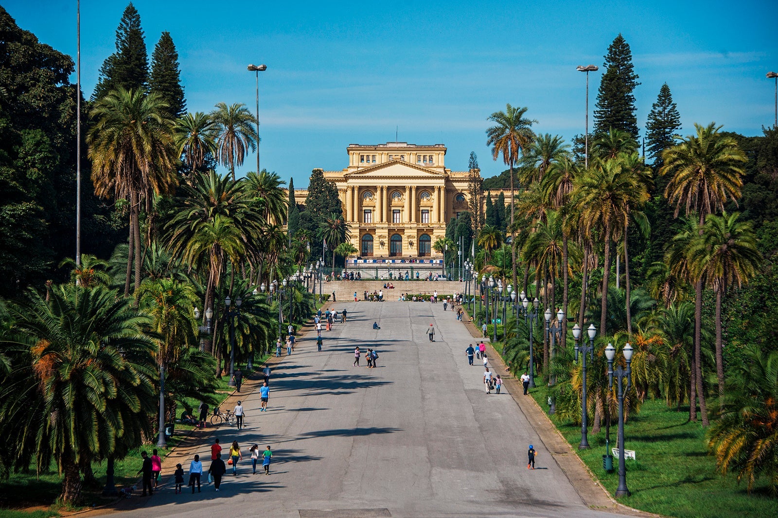 View of the Independence Museum - Sao Paulo, Brazil