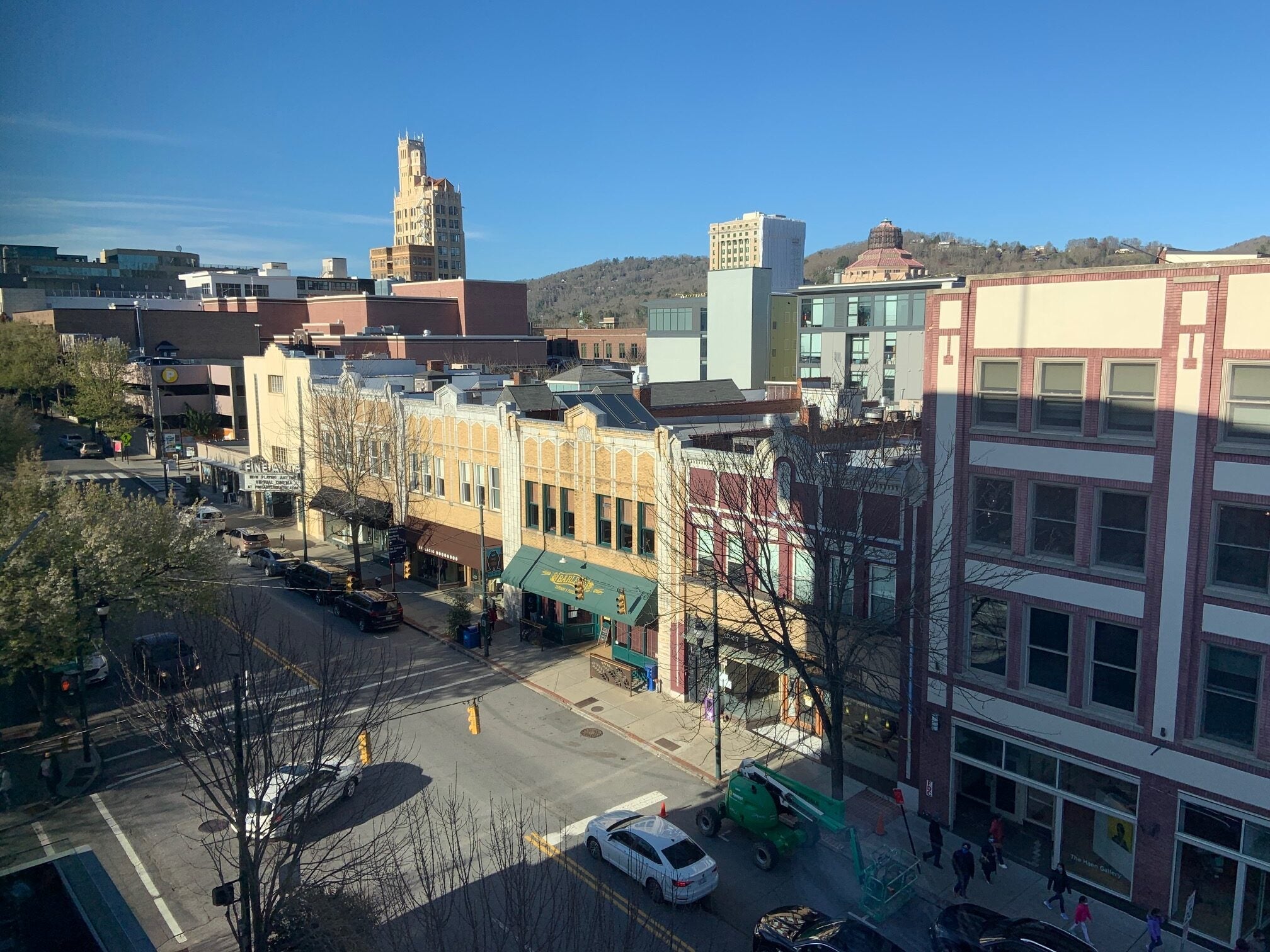 downtown Asheville