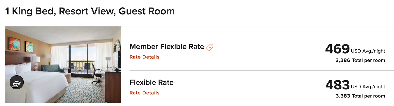 marriott hilton head booking screenshot