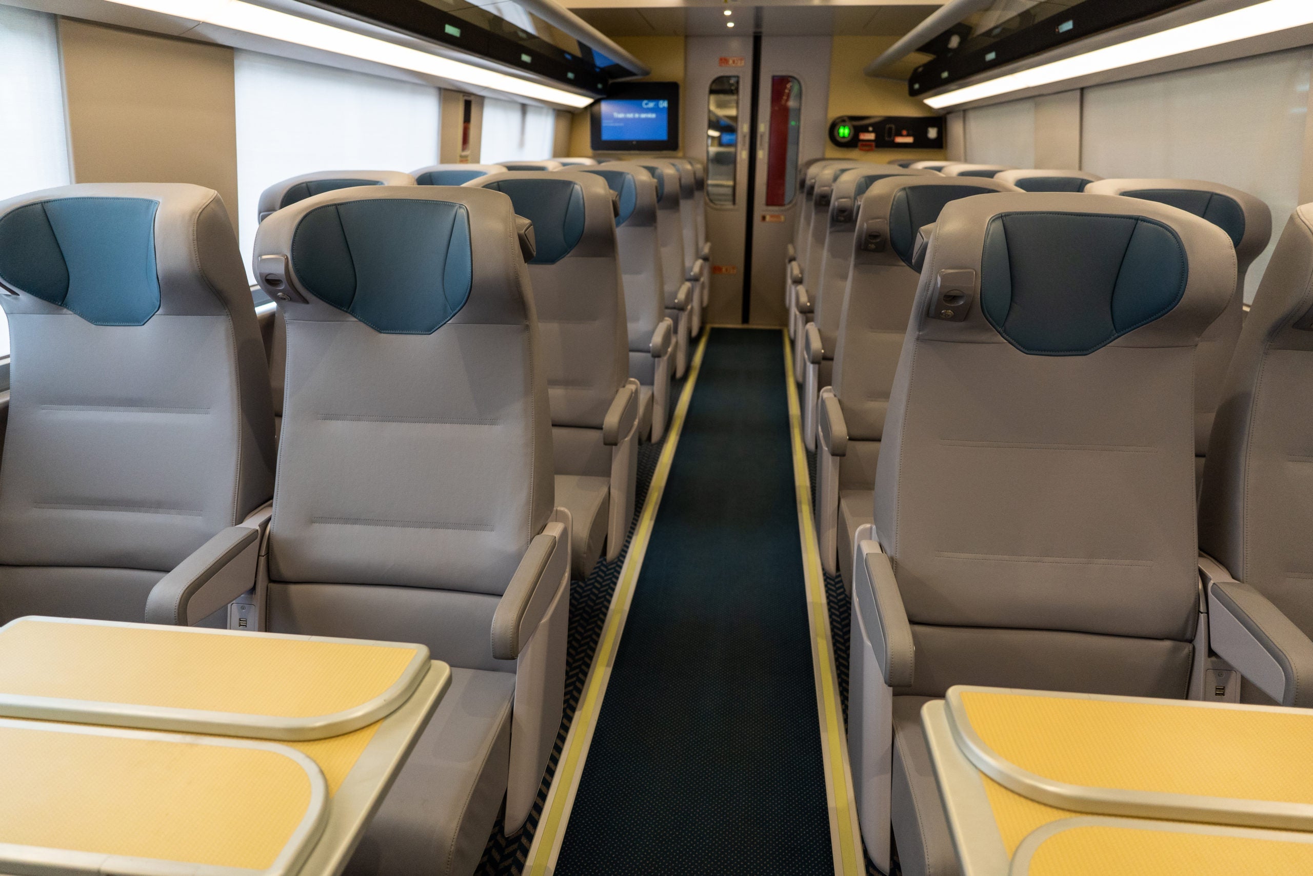 New Acela business class