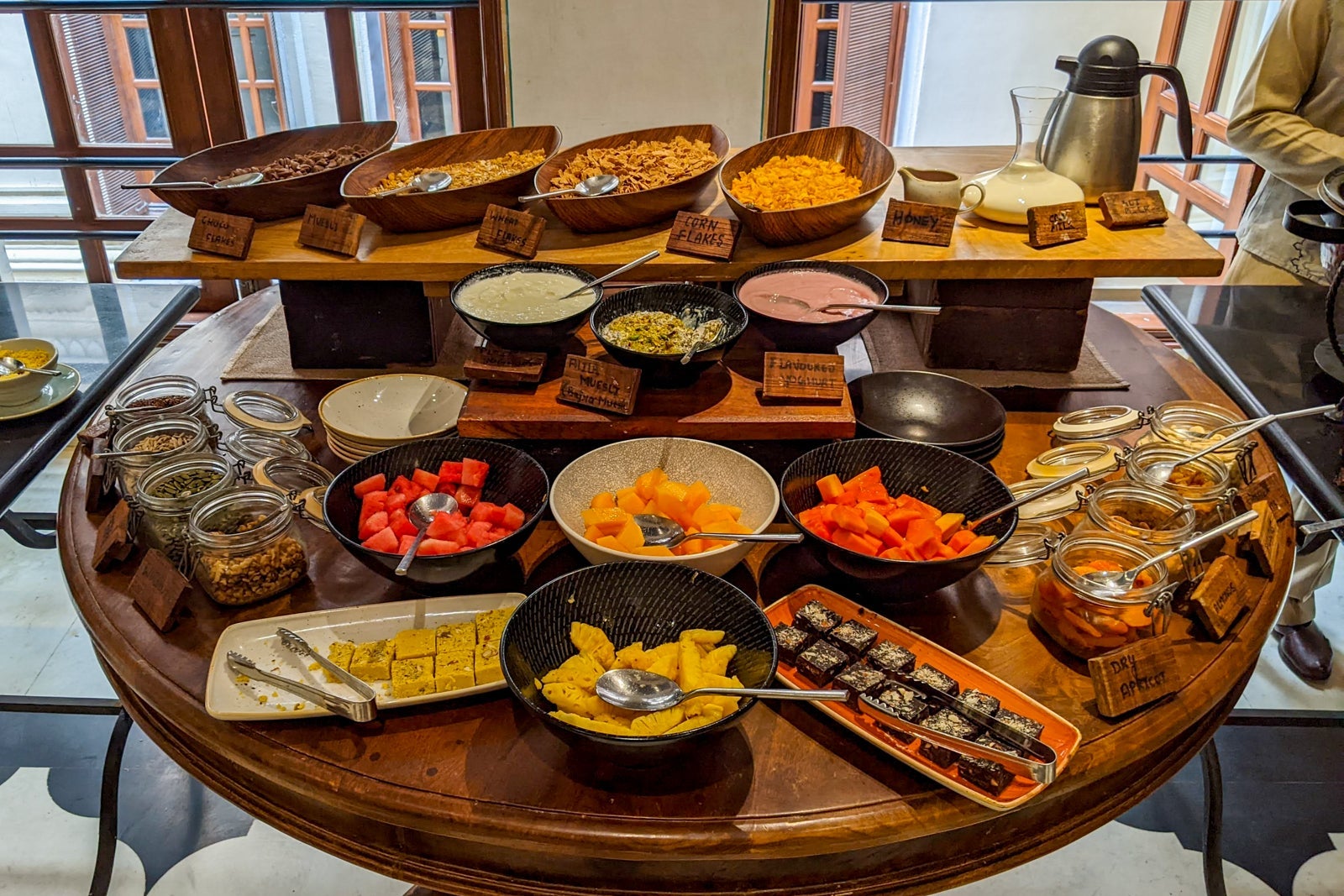 Alila Fort Bishangarh breakfast