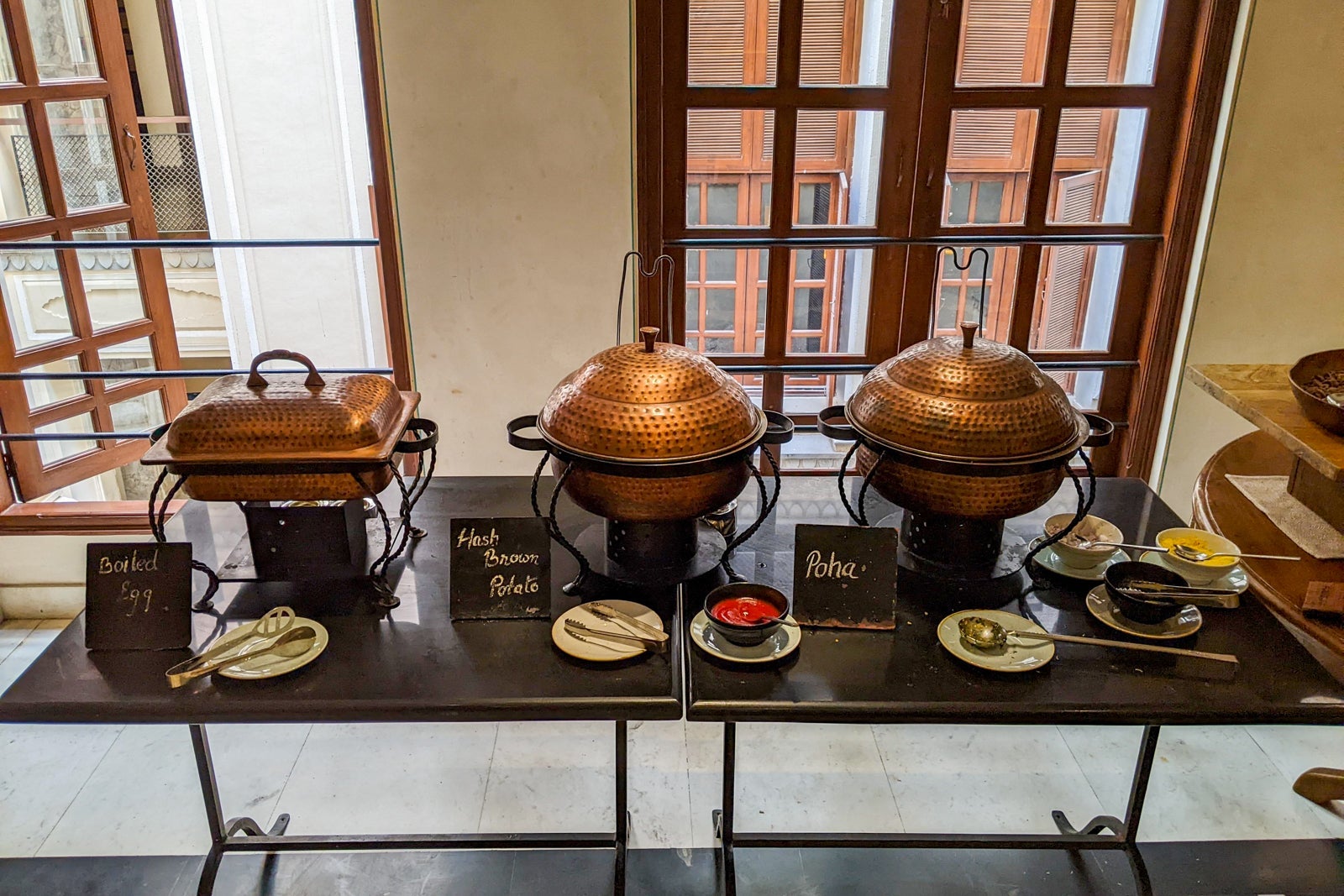 Alila Fort Bishangarh breakfast