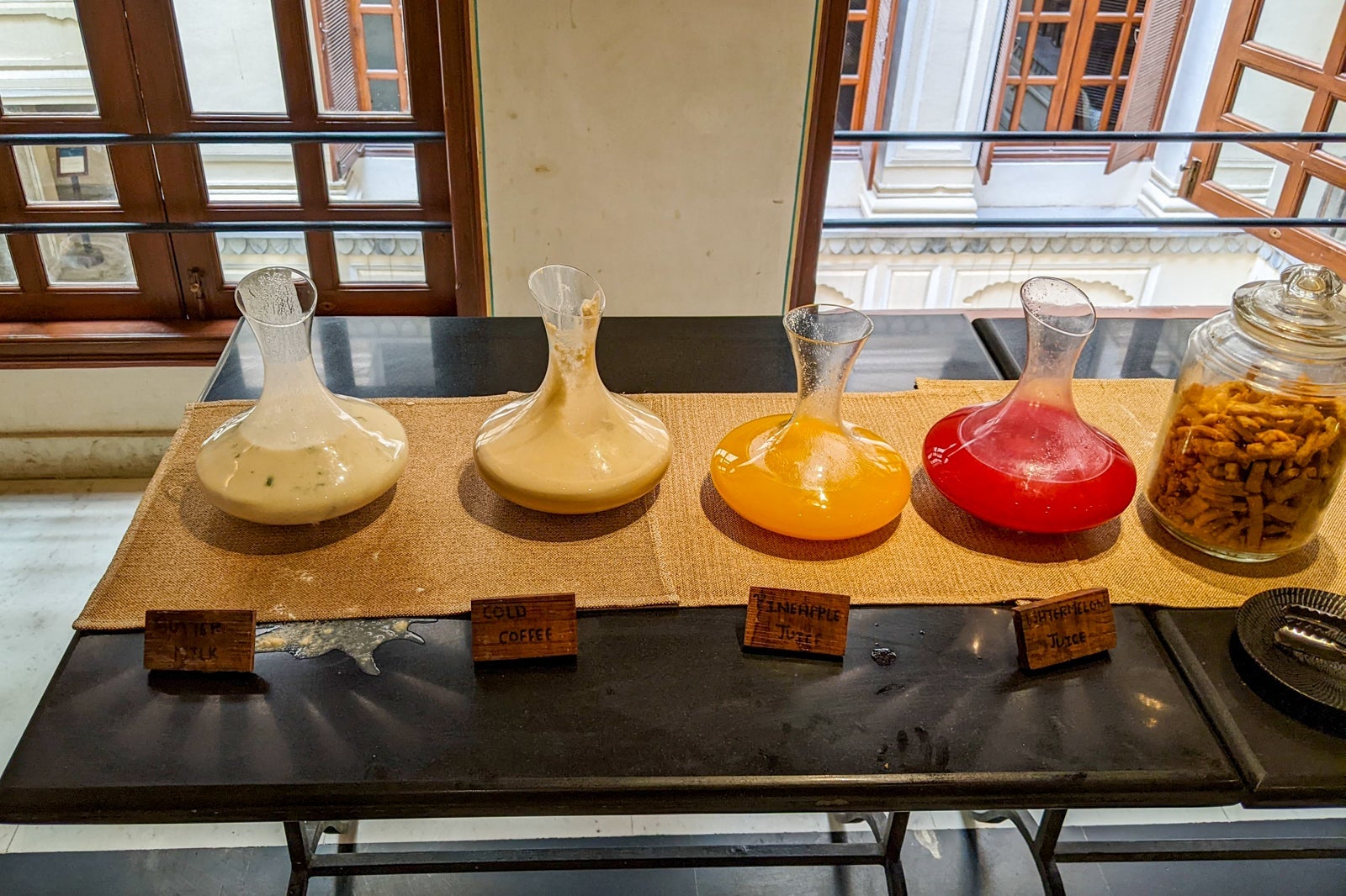 Alila Fort Bishangarh breakfast