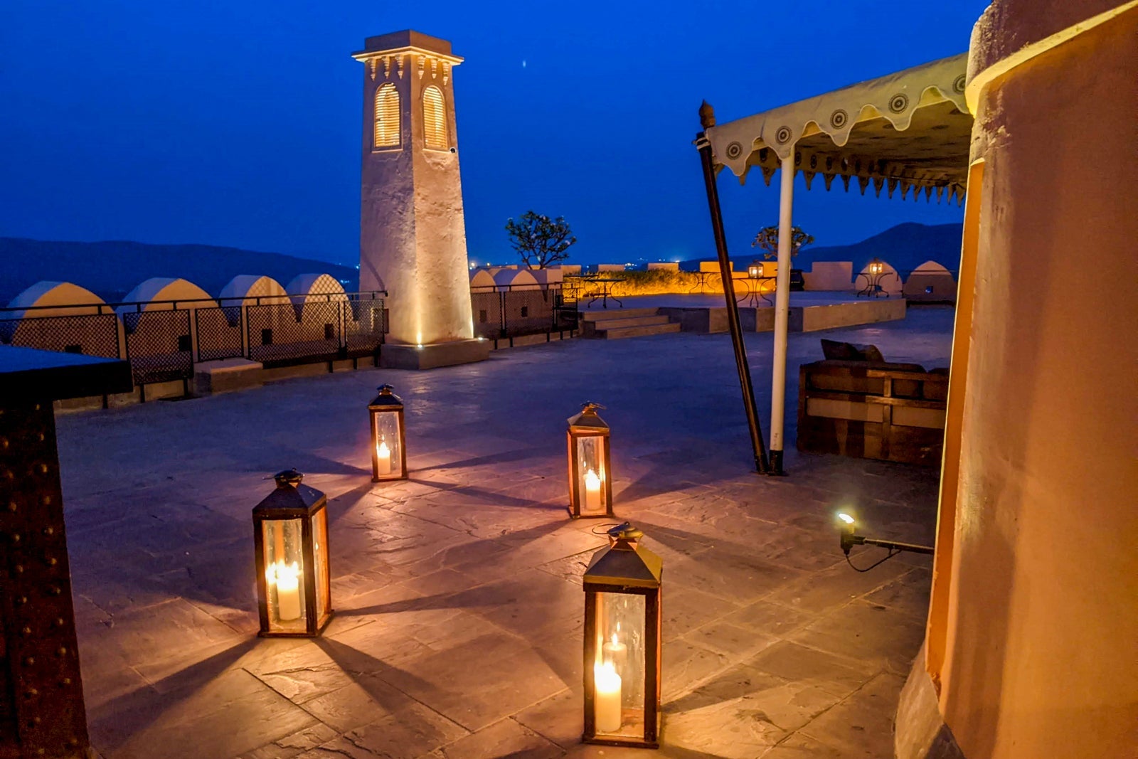 Alila Fort Bishangarh Nazara dinner