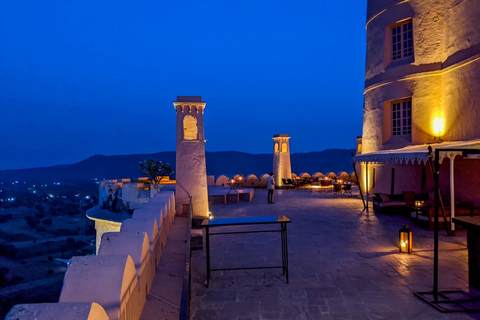 Alila Fort Bishangarh Nazara dinner