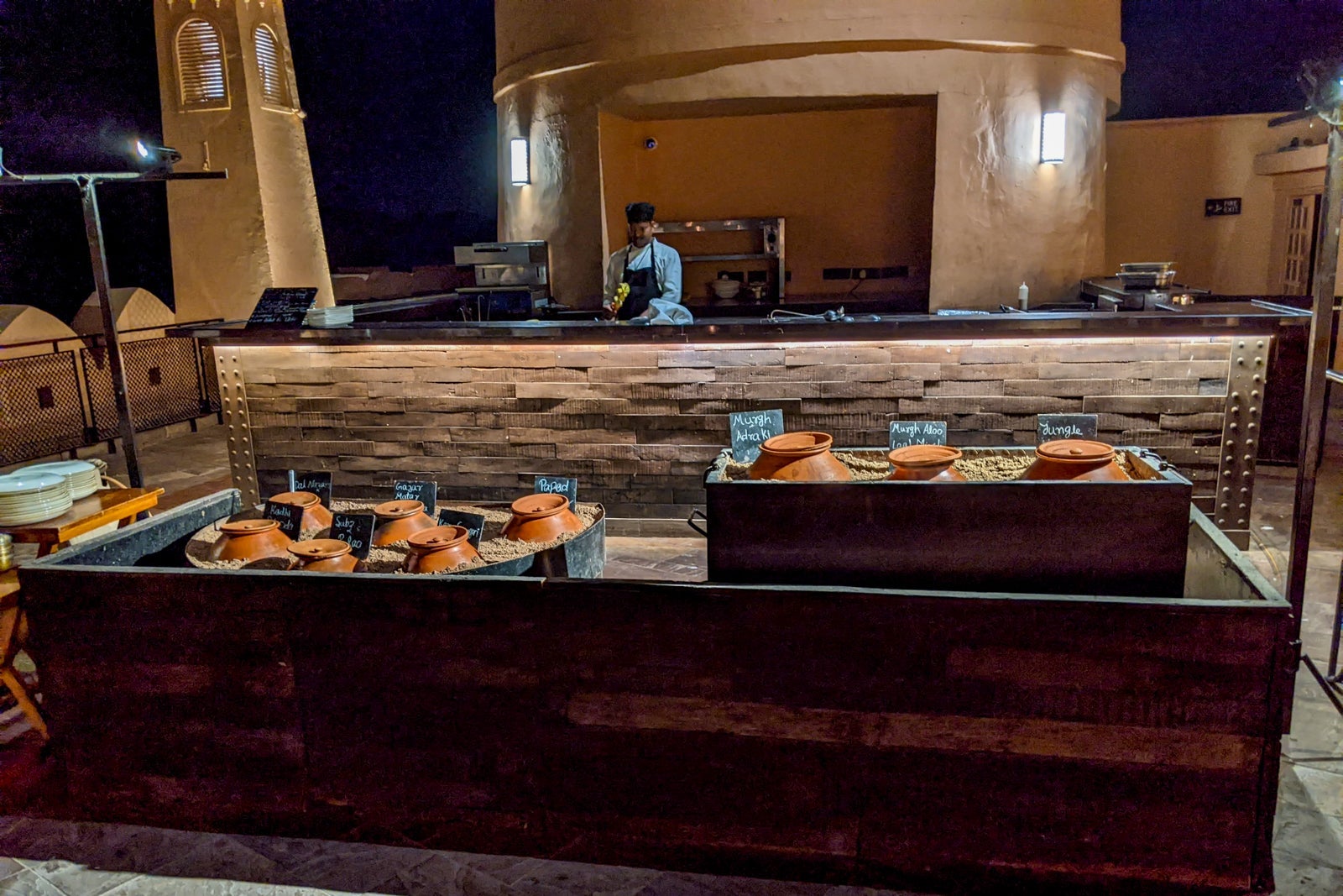 Alila Fort Bishangarh Nazara dinner