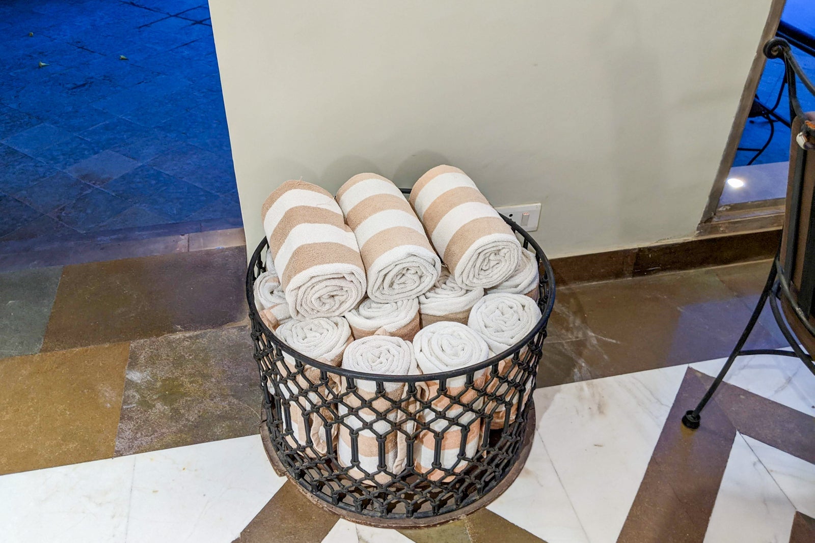 Alila Fort Bishangarh pool towels