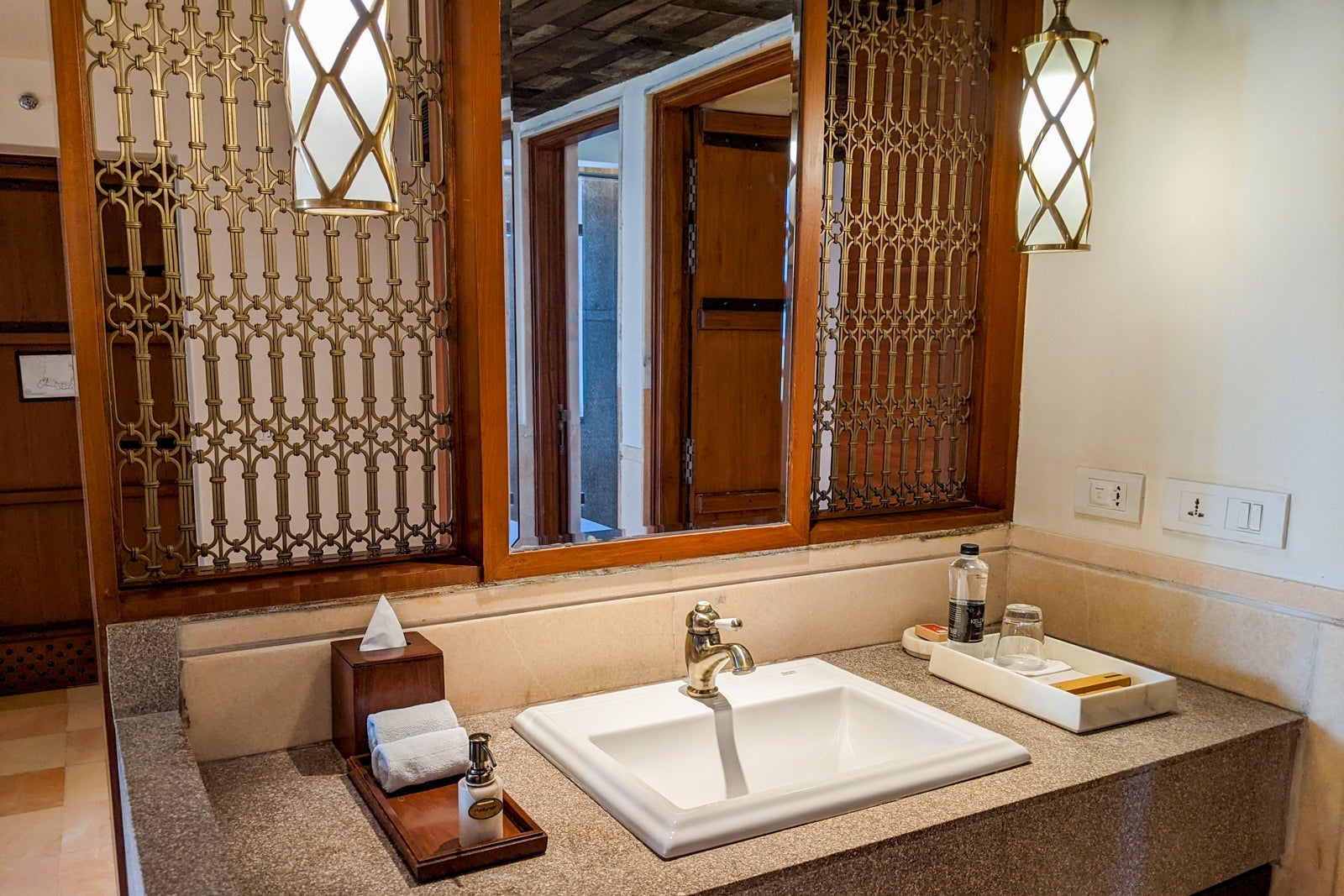 Alila Fort Bishangarh Regal suite sink