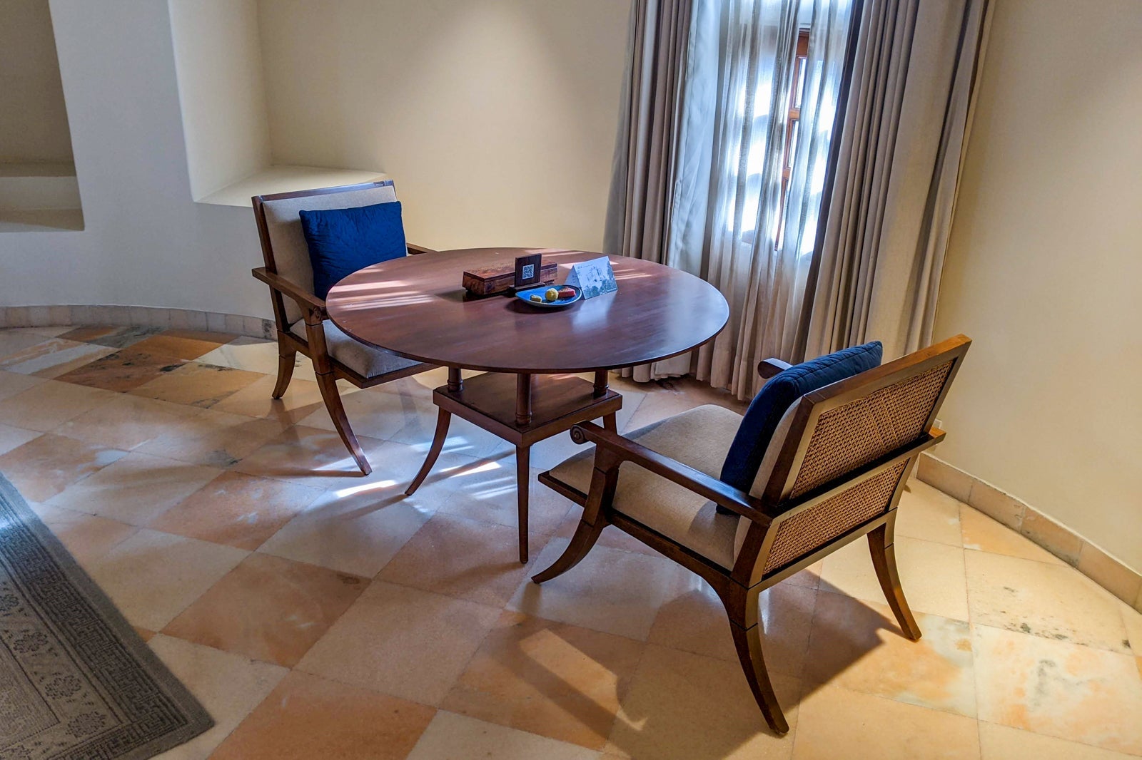 Alila Fort Bishangarh Regal suite table