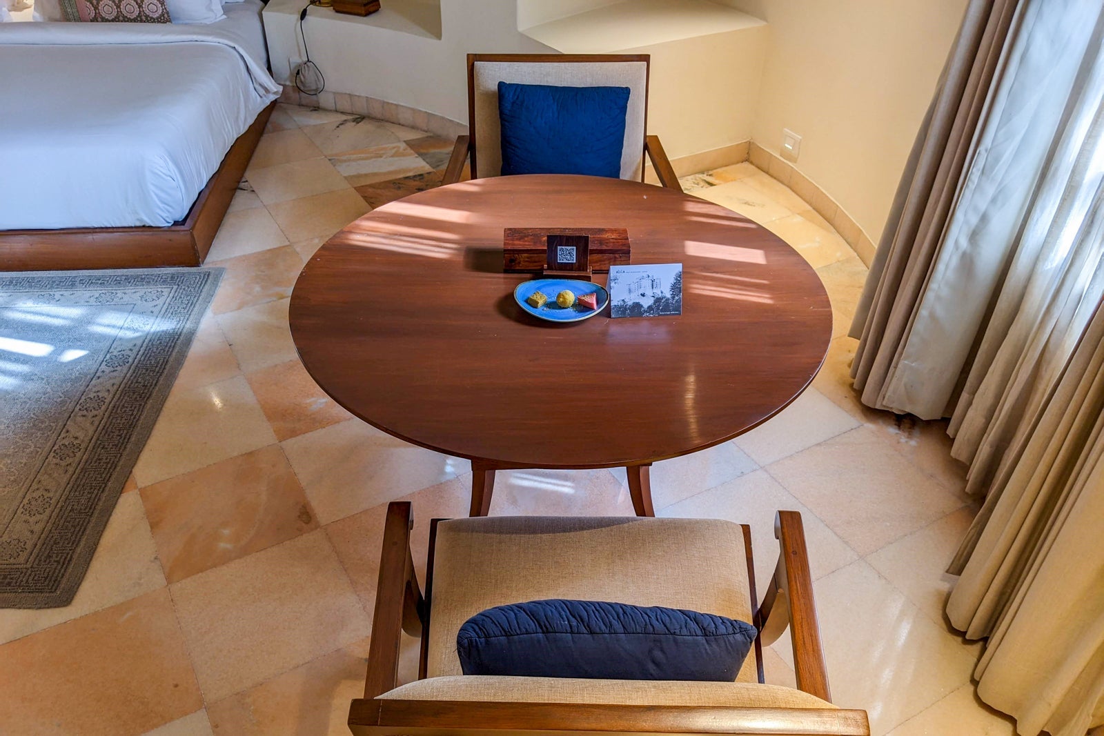 Alila Fort Bishangarh Regal suite table