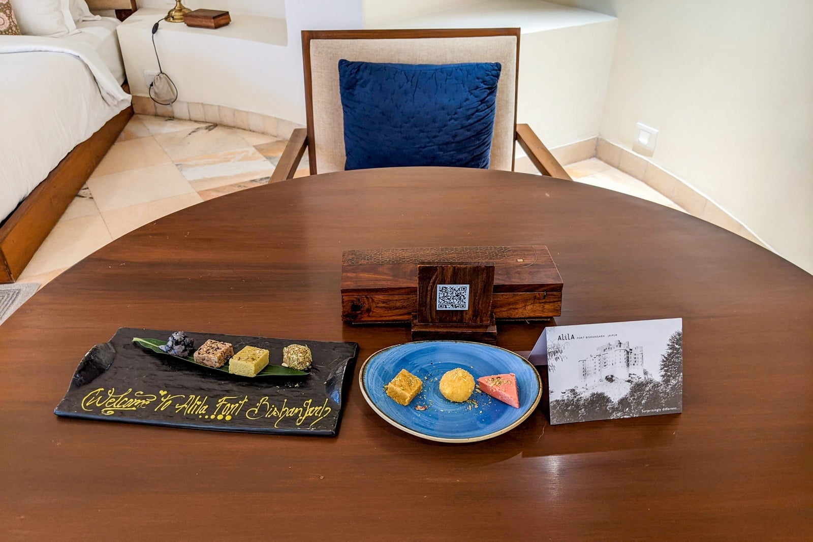 Alila Fort Bishangarh Regal suite table