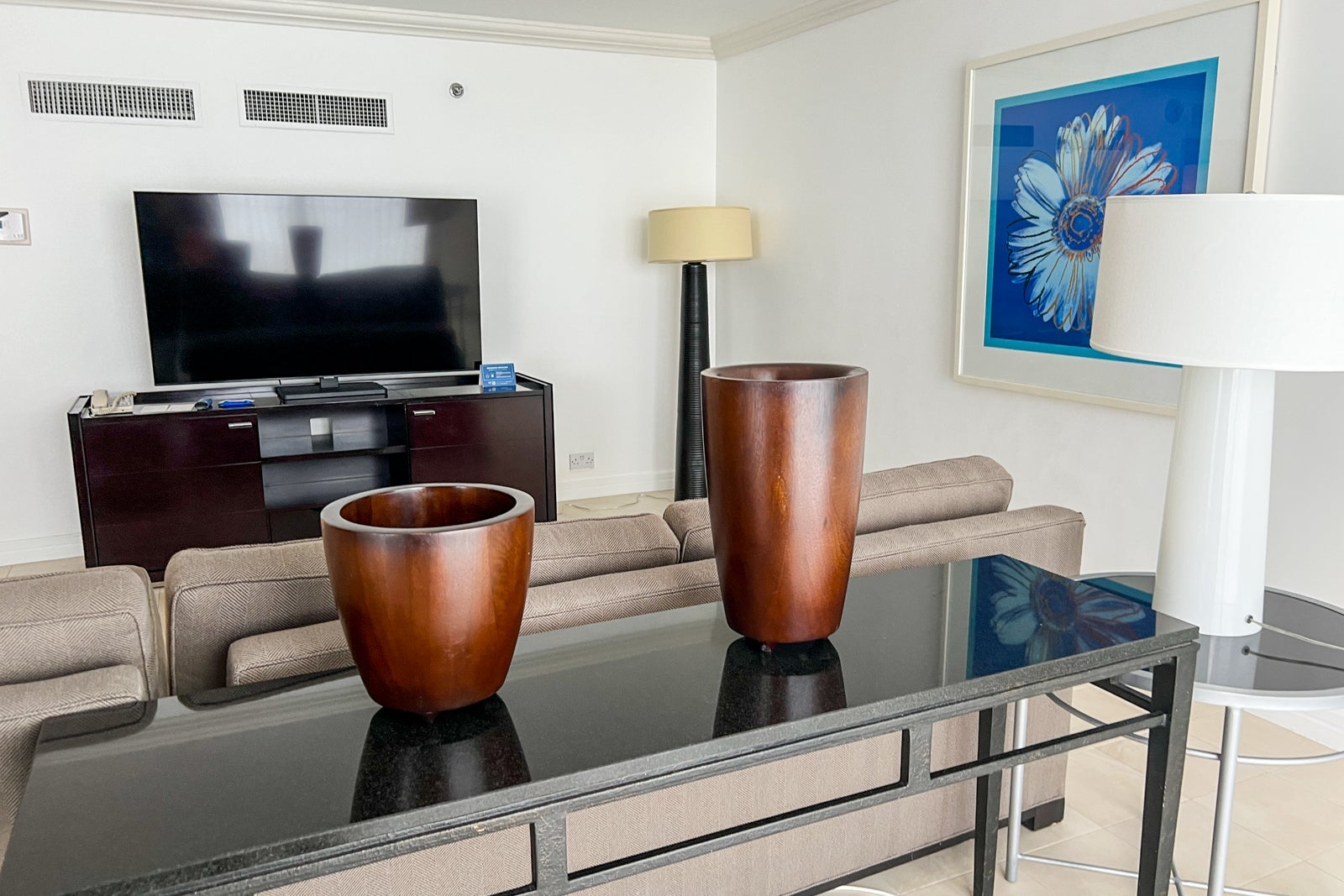 Hotel living room