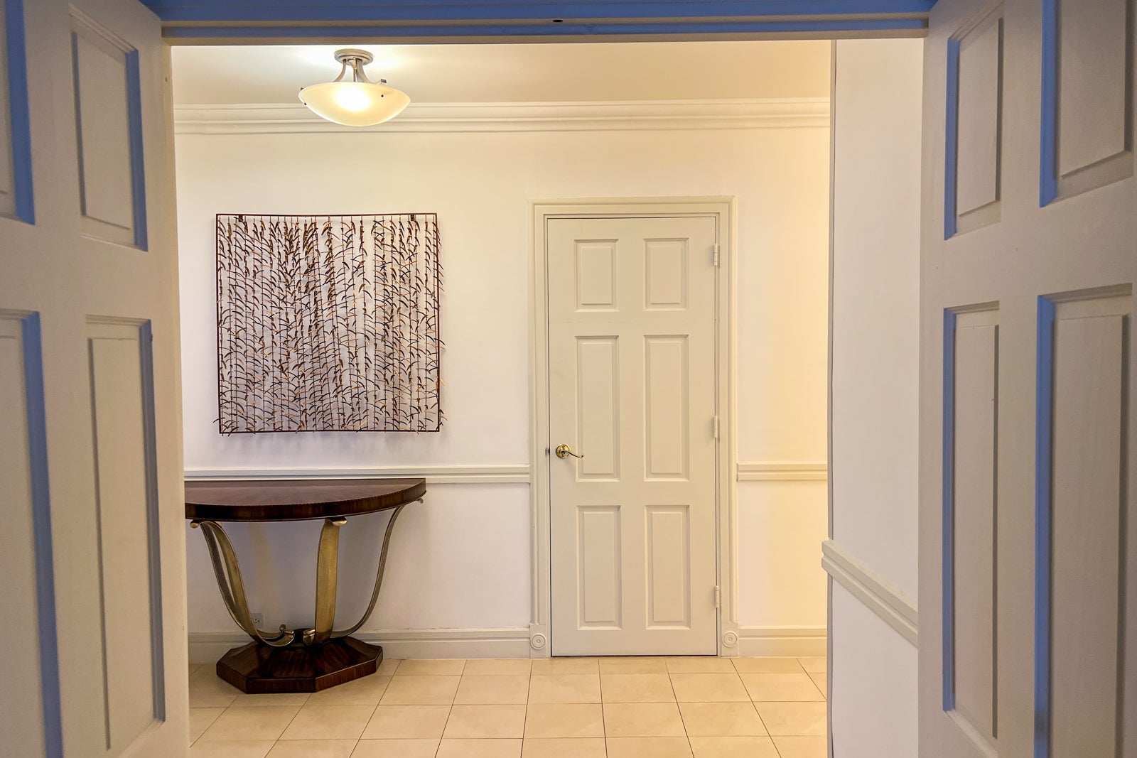 Hotel room entry