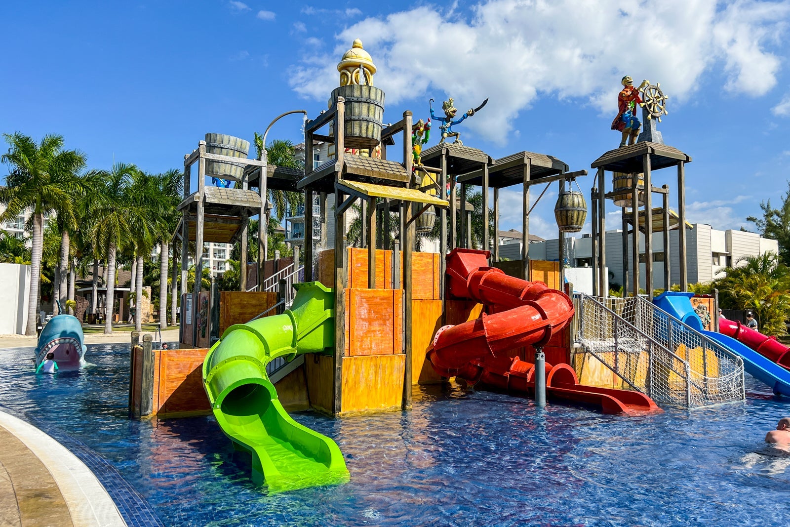 Kids' water park at hotel
