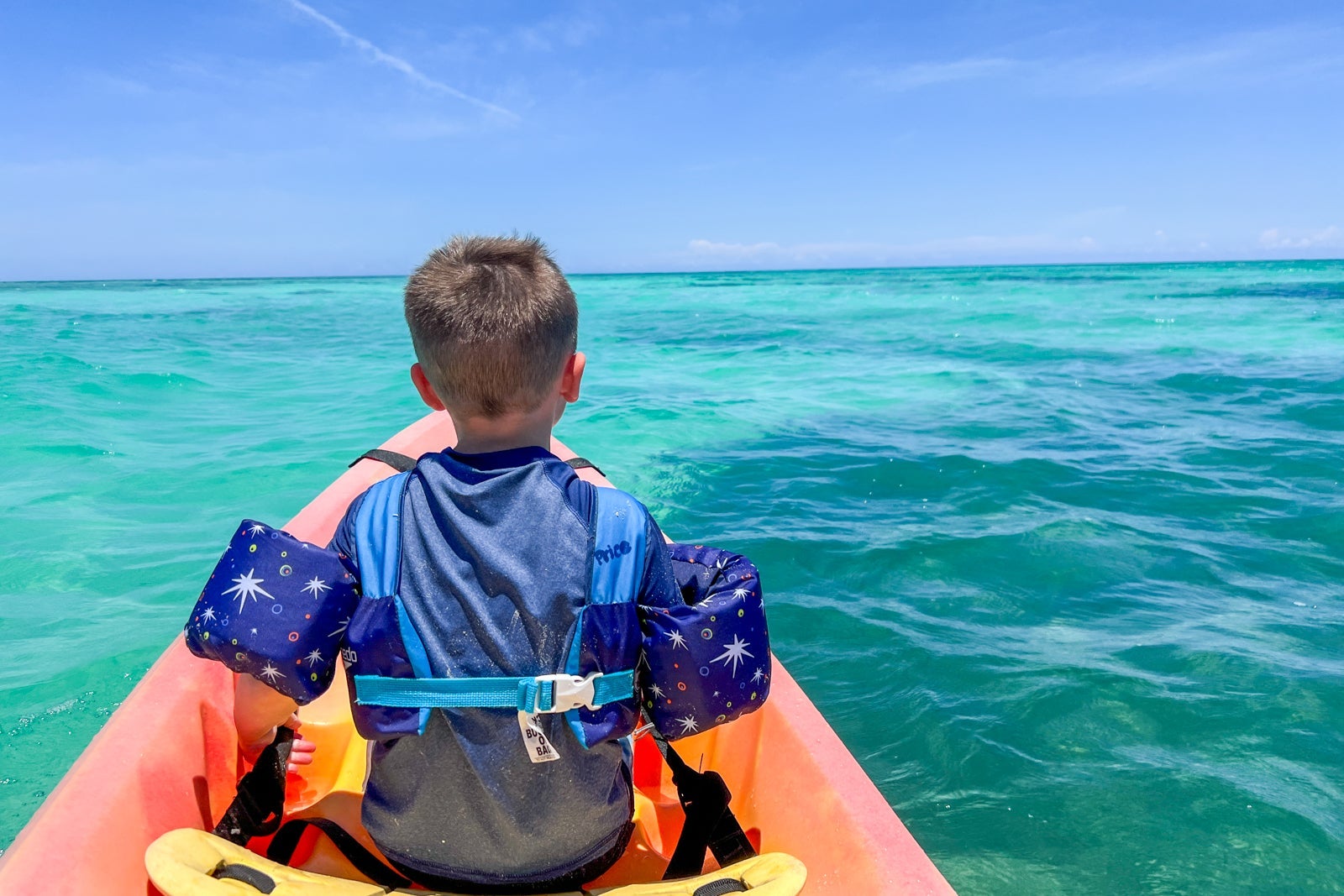 Child in kayak