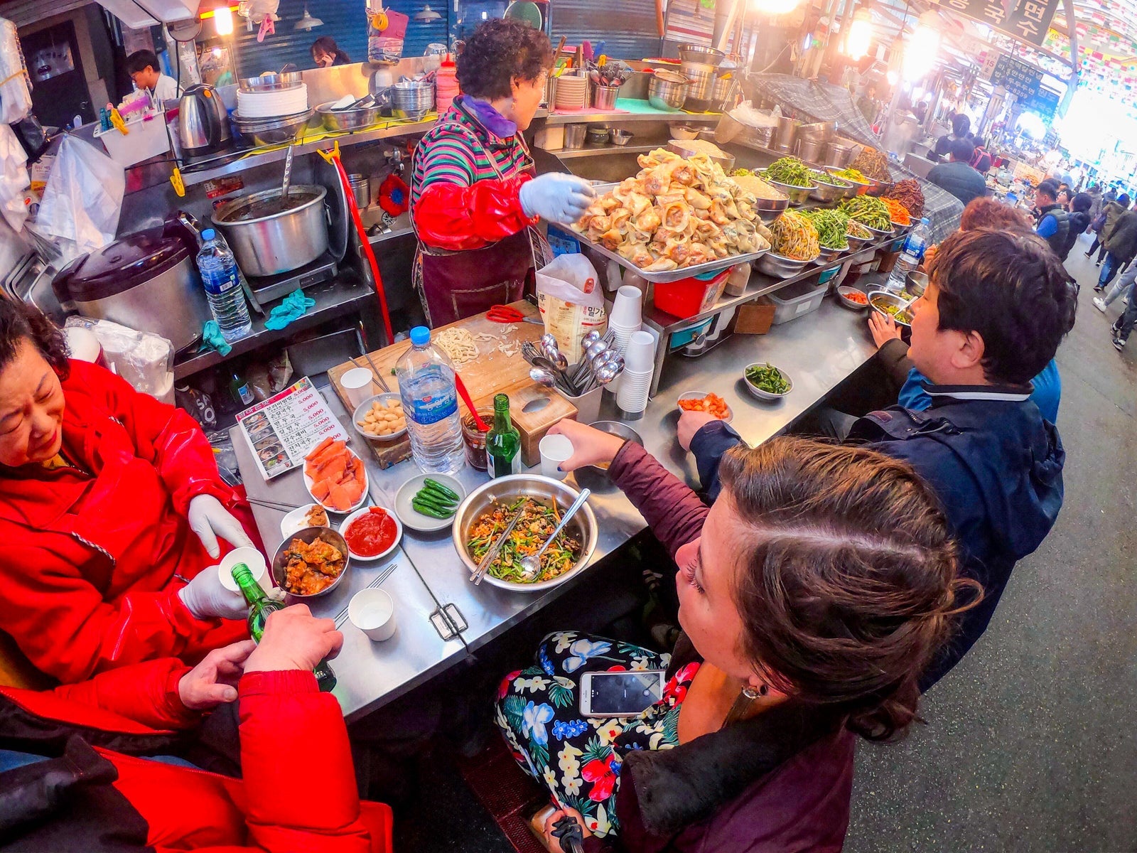 market in Seoul