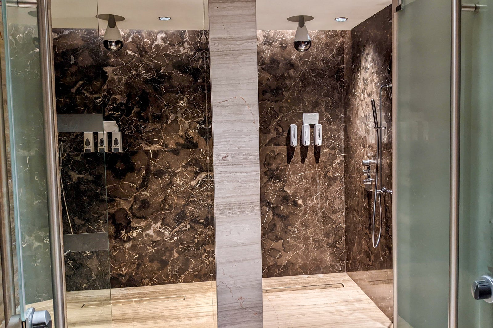 Conrad Bengaluru spa shower
